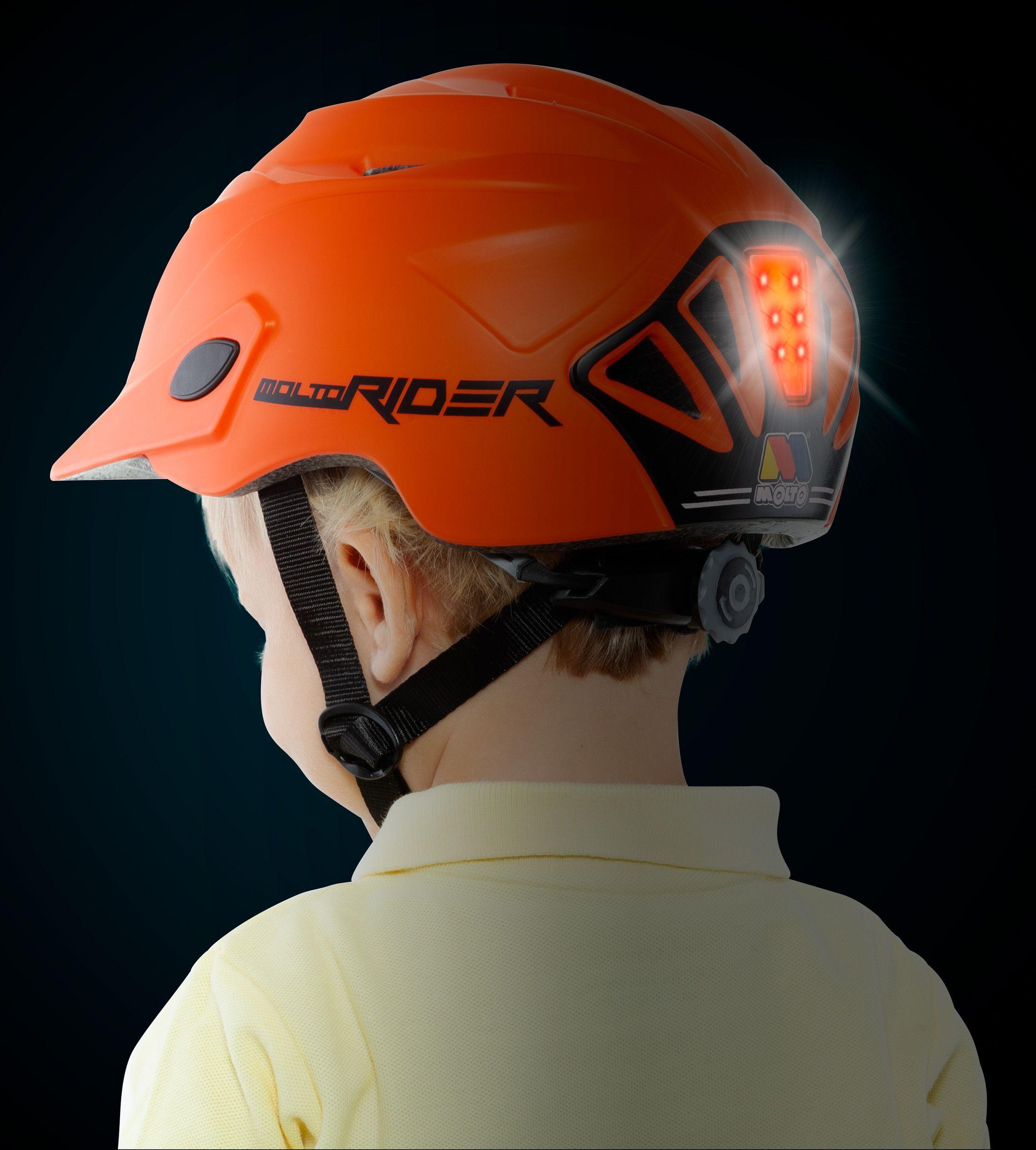 Casco Infantil Con Luz LED MOLTO-5