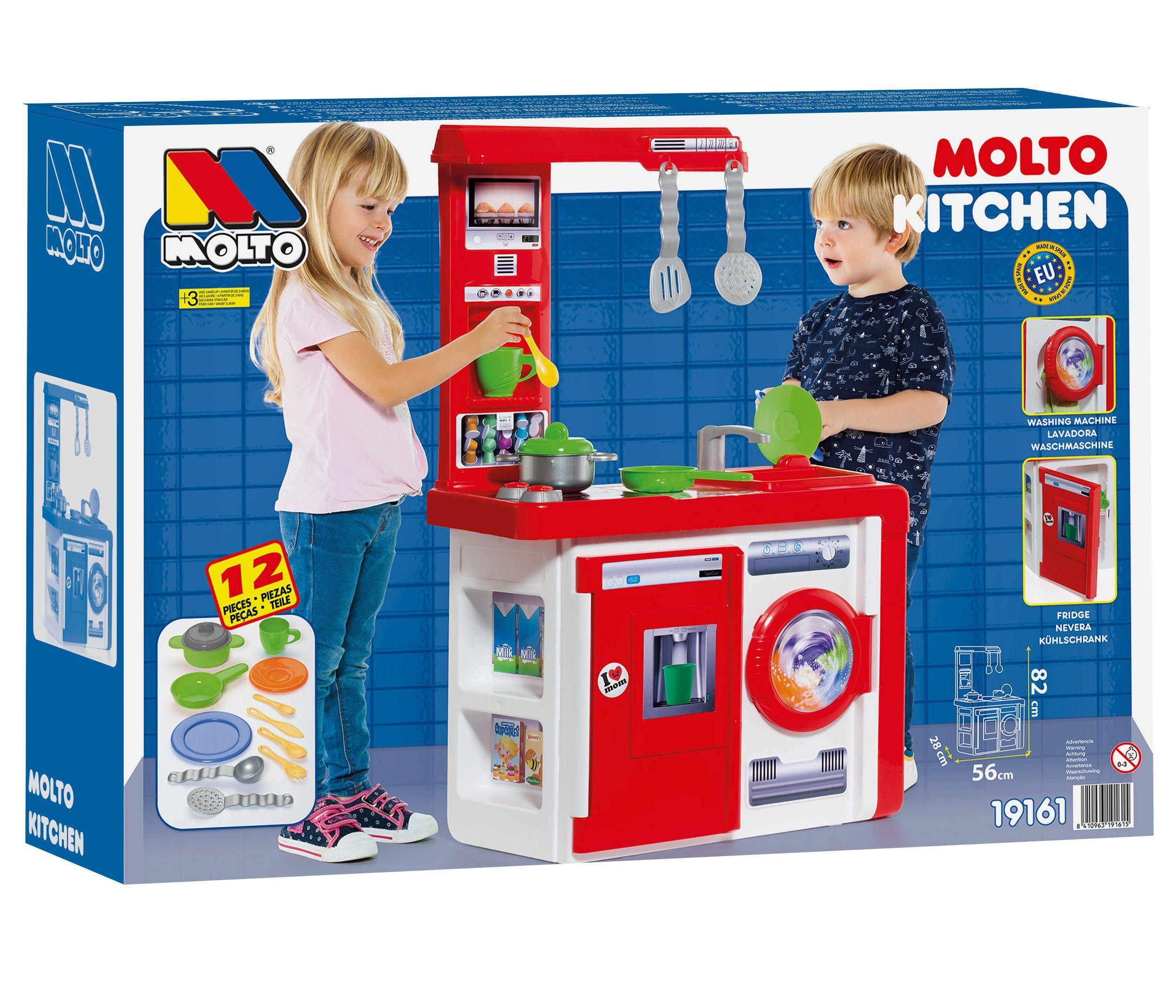 Cocina de juguete Molto Kitchen + 12 Complementos-5