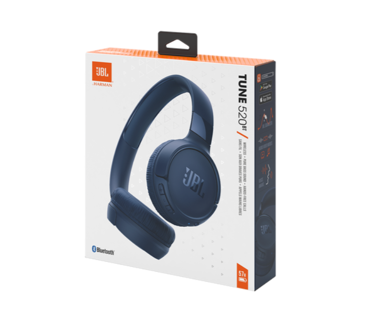 Auriculares Bluetooth Jbl Tune 520bt Azul-6