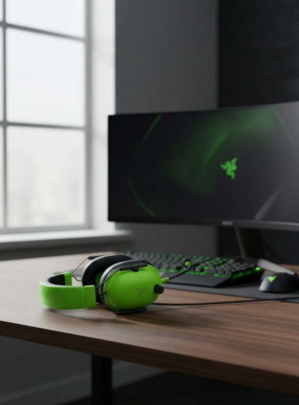 Aud fonos Gamer Razer BlackShark V2 X Color Verde-4