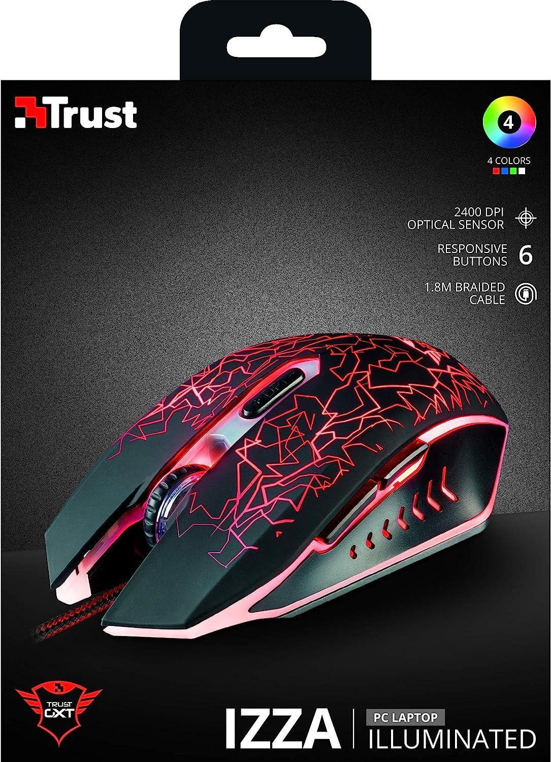 Mouse Gaming Trust Izza Gxt 105-4