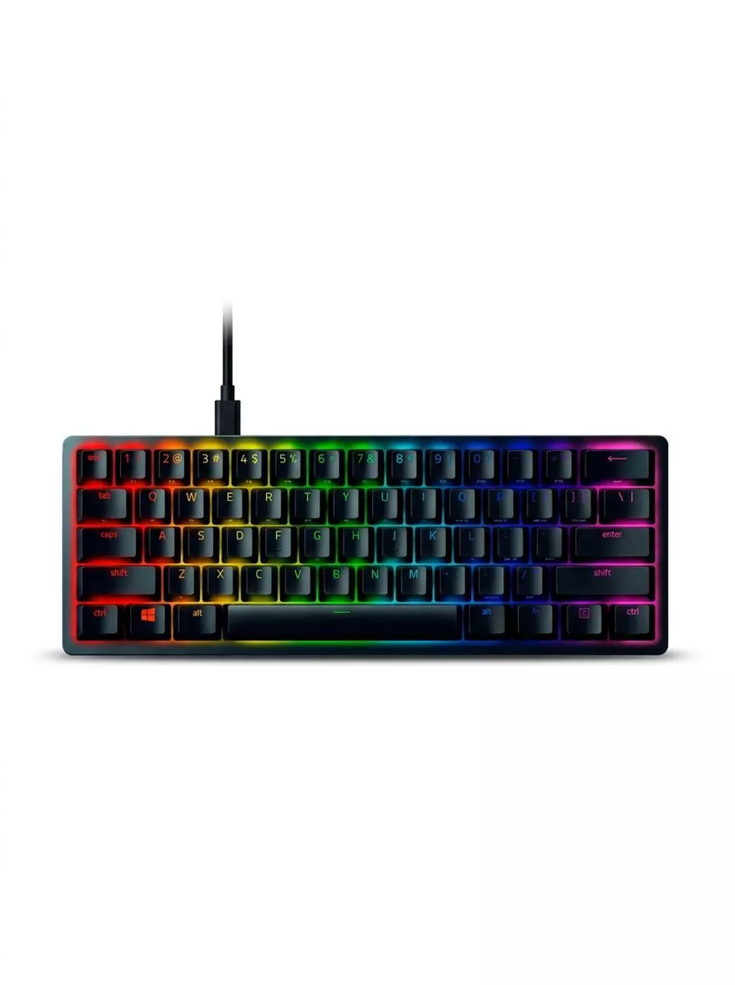 Teclado Gamer Mecanico Optico Razer Huntsman Mini Espanol ES Black-0