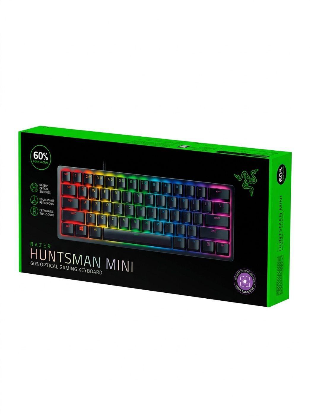 Teclado Gamer Mecanico Optico Razer Huntsman Mini Espanol ES Black-4