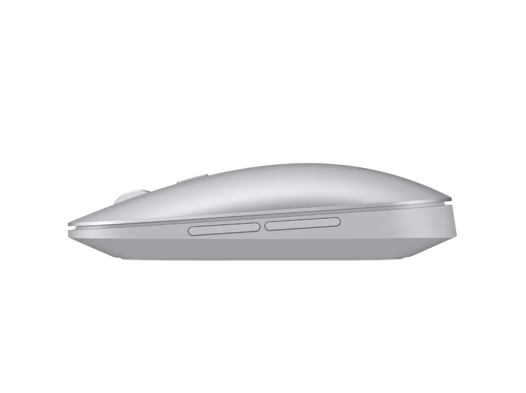 Mouse Slim Bluetooth Samsung Color Plateado-3