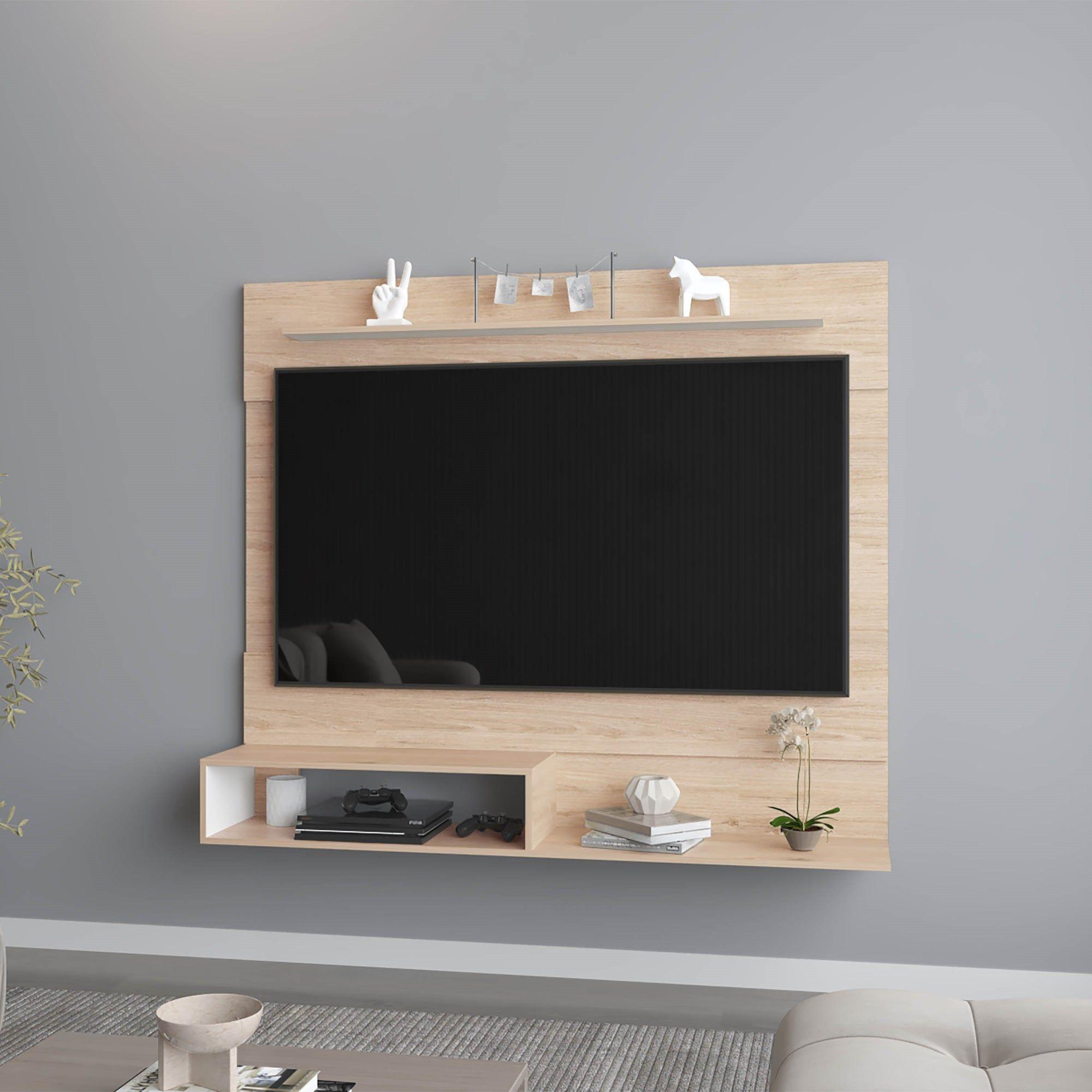 PANEL TV 55" 120X140X31,5 CM FM-001C - CAFE CLARO-3