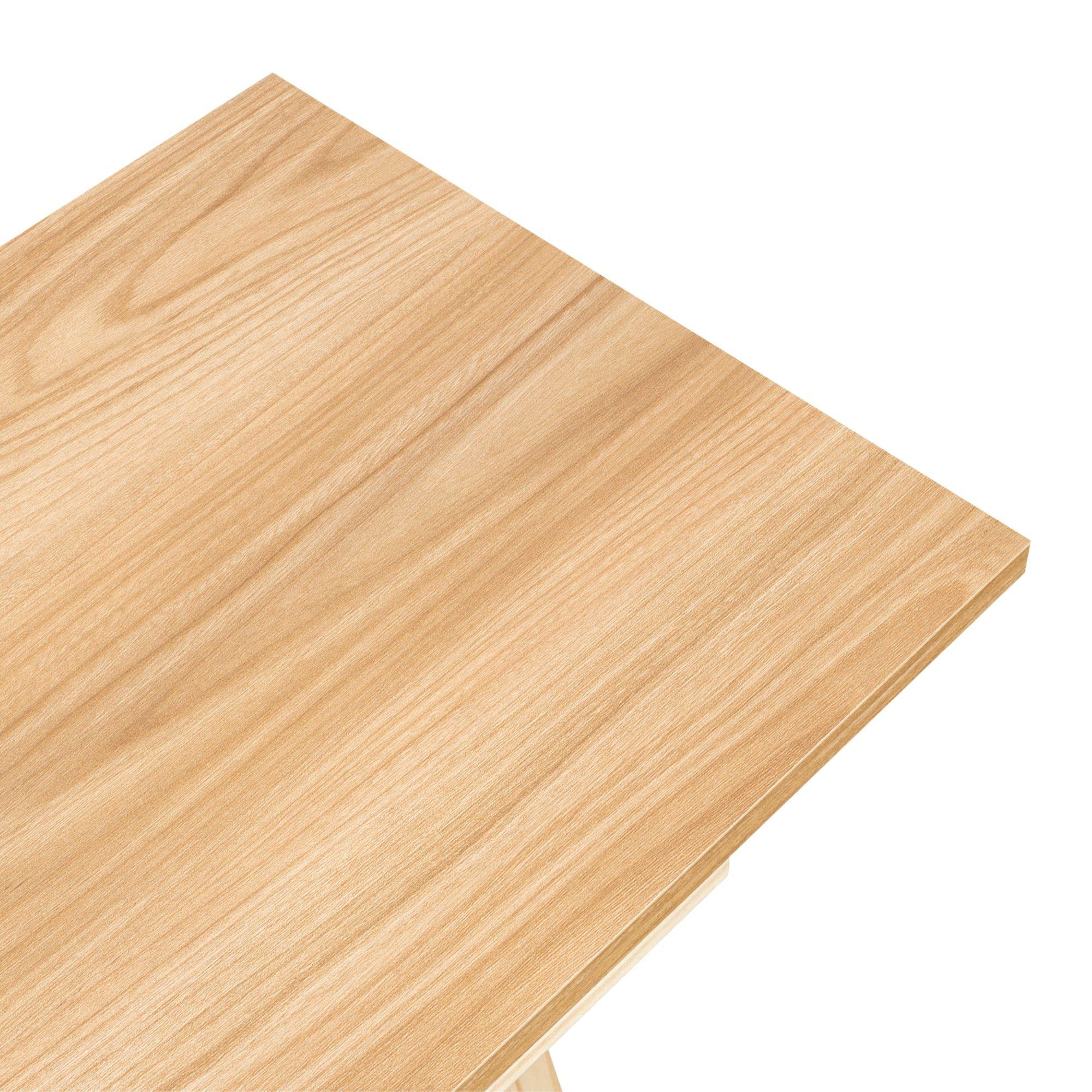 Mesa Plegable 65,7X47,9X35 Cm Cafe Claro-8