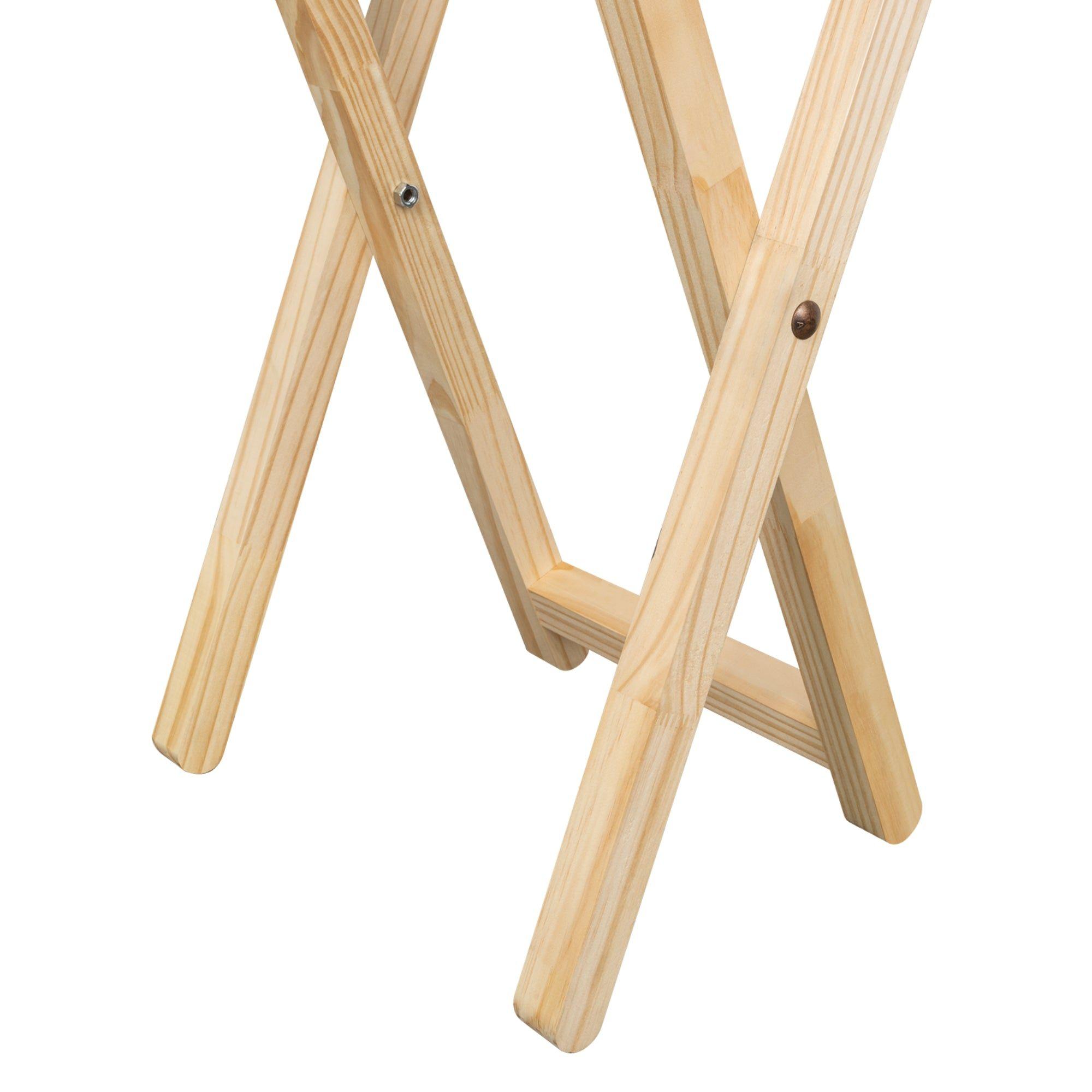 Mesa Plegable 65,7X47,9X35 Cm Cafe Claro-9