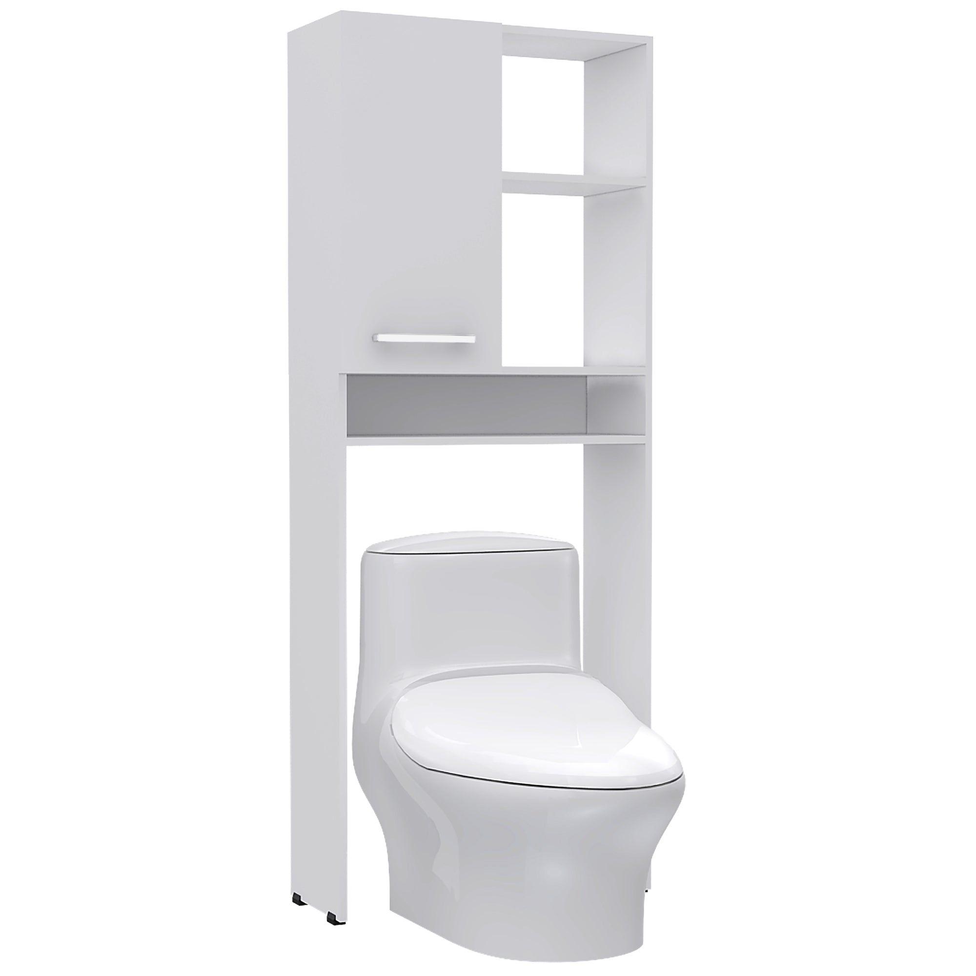 Estante Wc 1 Puerta 3 Repisas Fm-012B Blanco-3