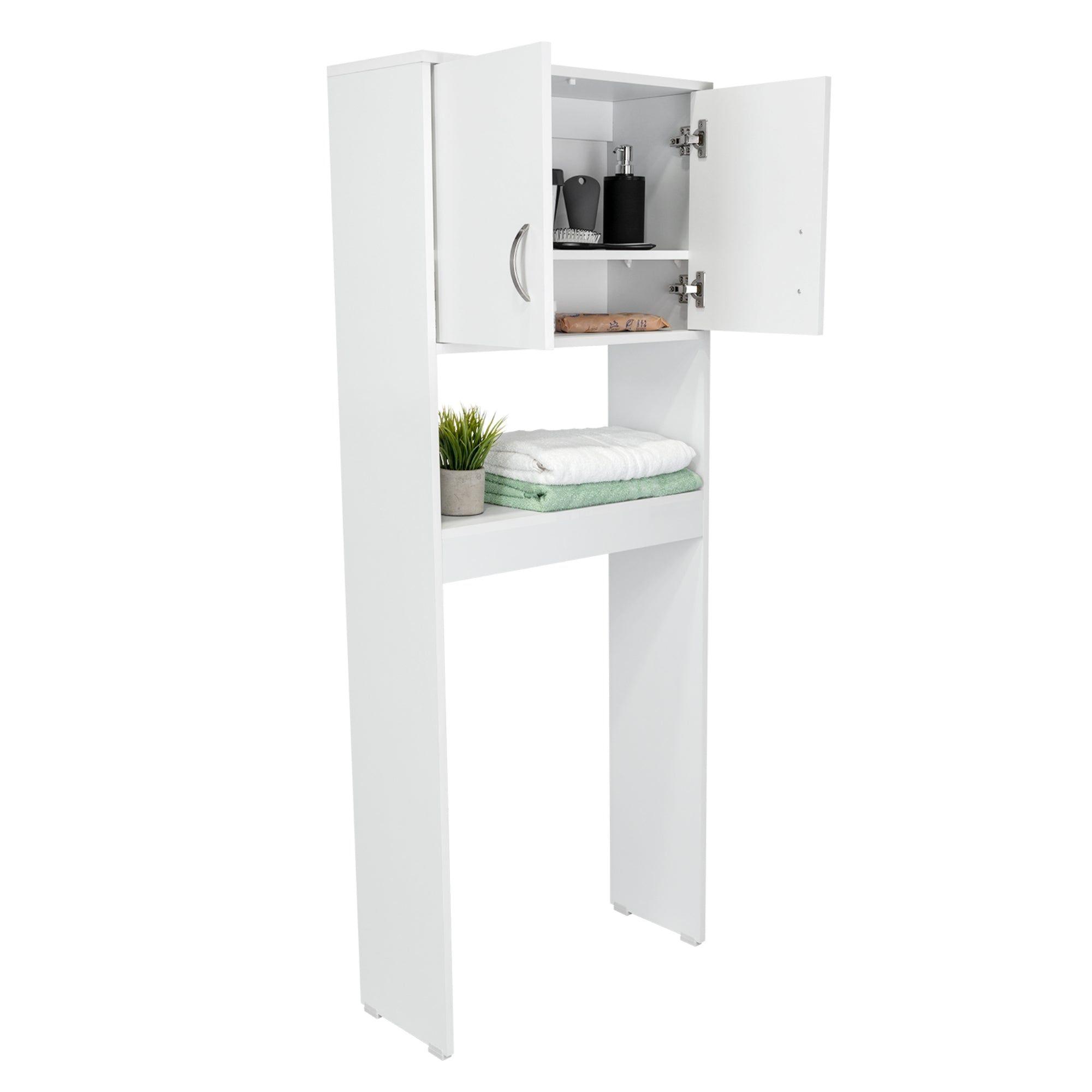 ESTANTE ORGANIZADOR WC 2 PUERTAS FM-013B - BLANCO-3