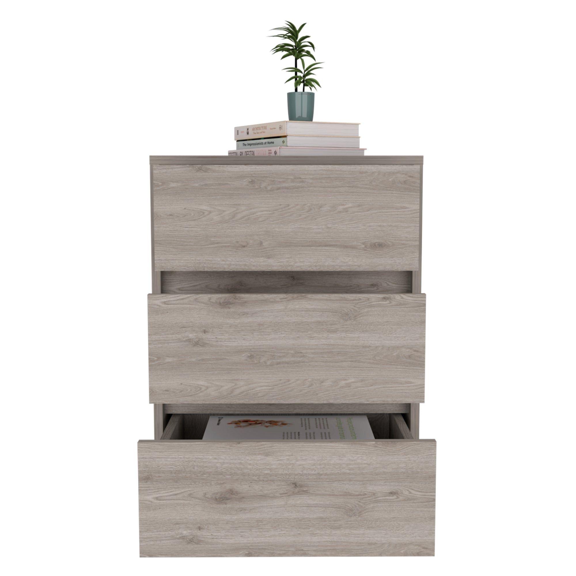 CAJONERA 3 CAJONES FM-007C - CAFE CLARO-2