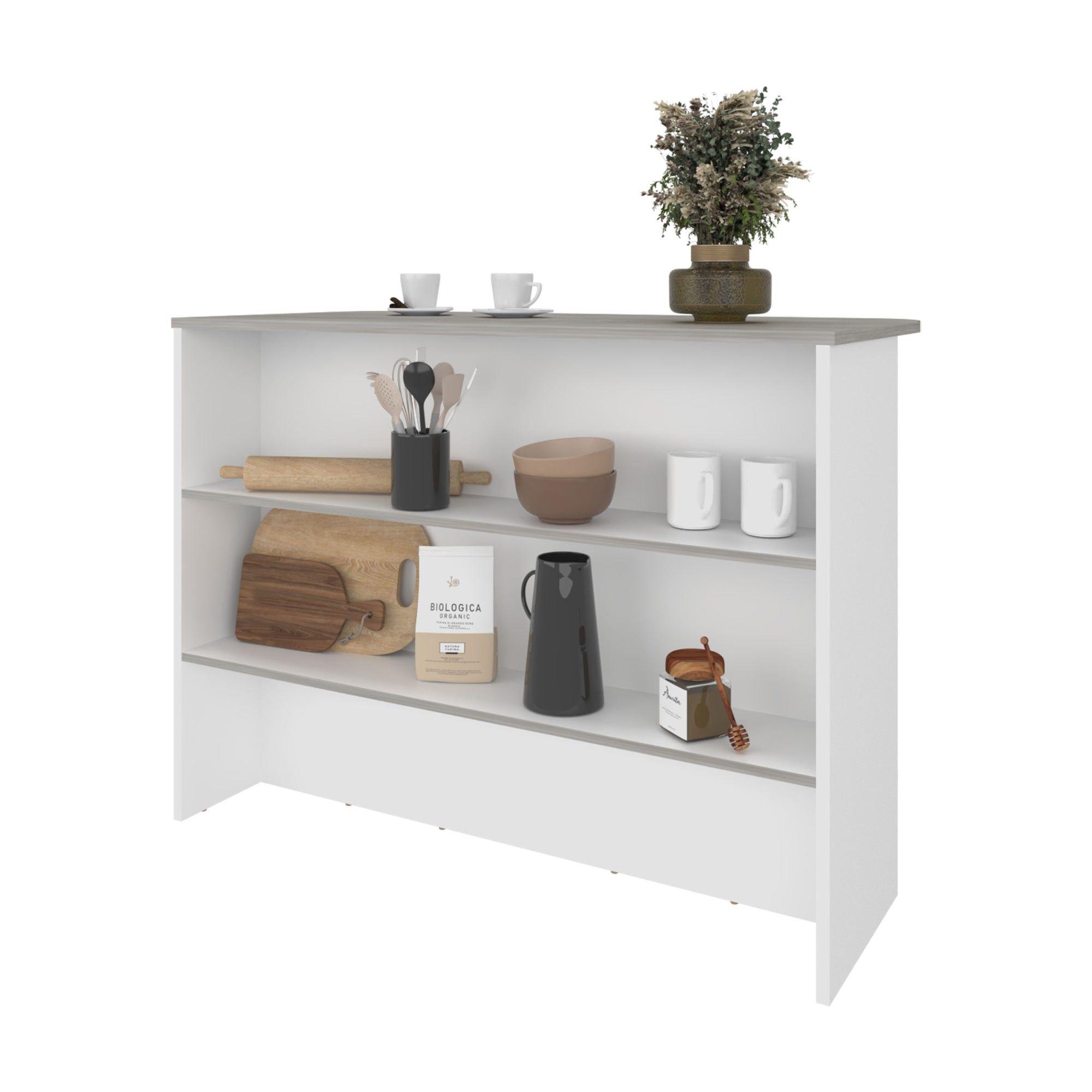 ISLA COCINA 120X60X90 CM FM-003G GRIS-3