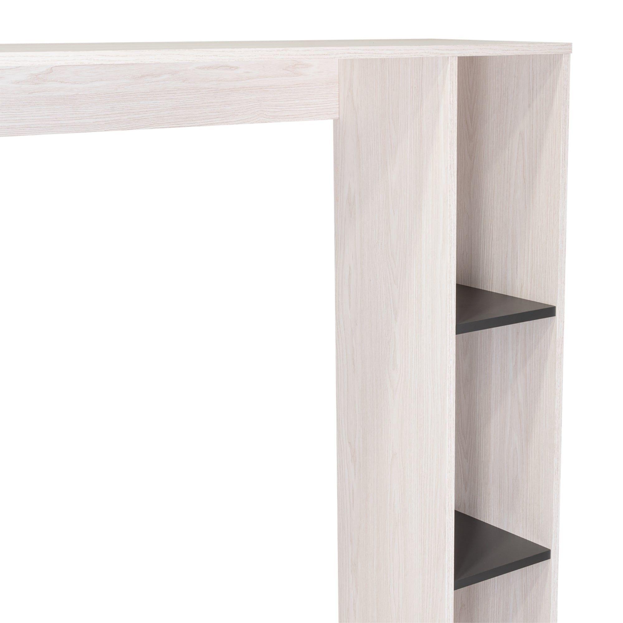 Centro De Entretenimiento Tv 60" Gris 176.8X202X35 Cm-4