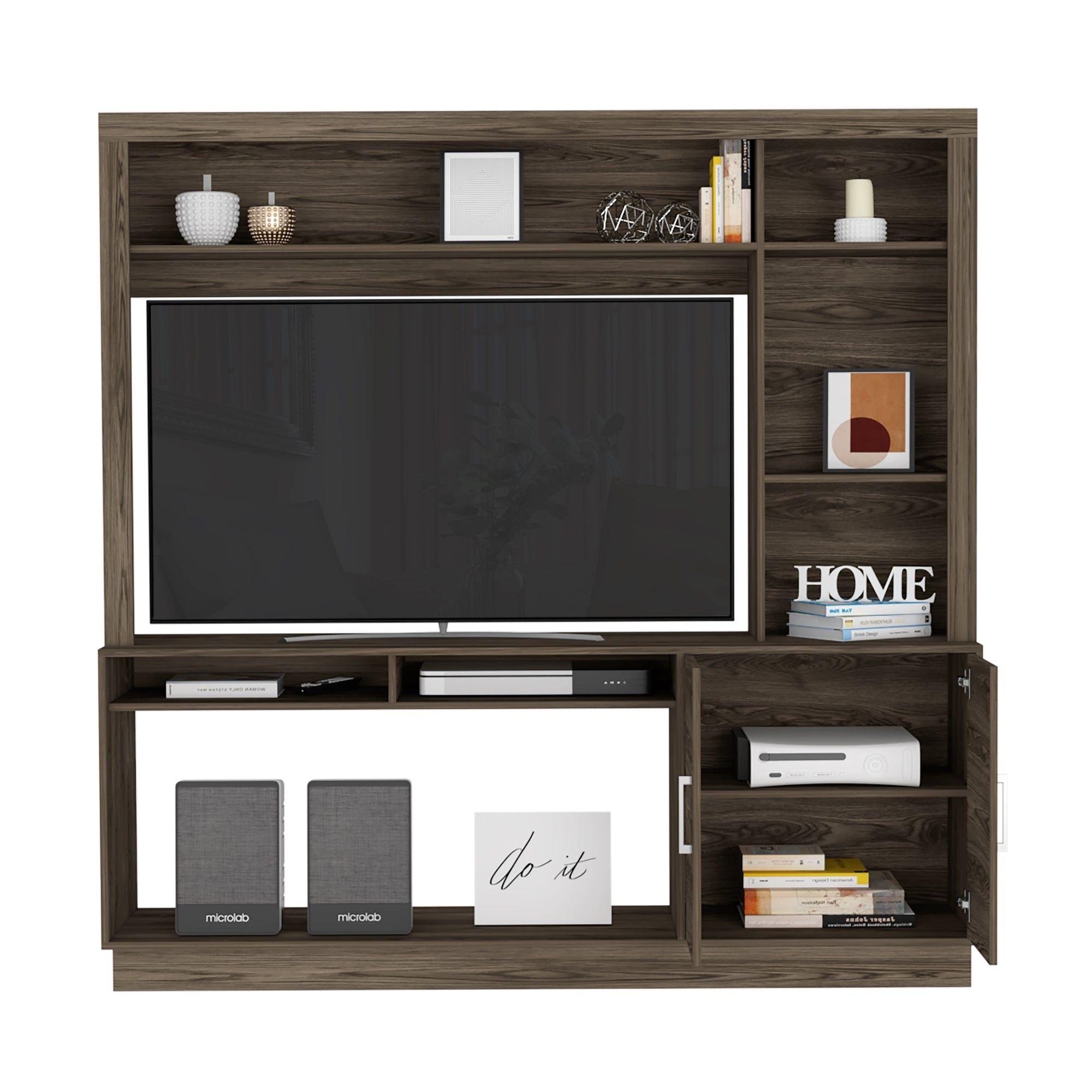 ESTANTE TV 55" FM-041C - CAFÉ OSCURO-2
