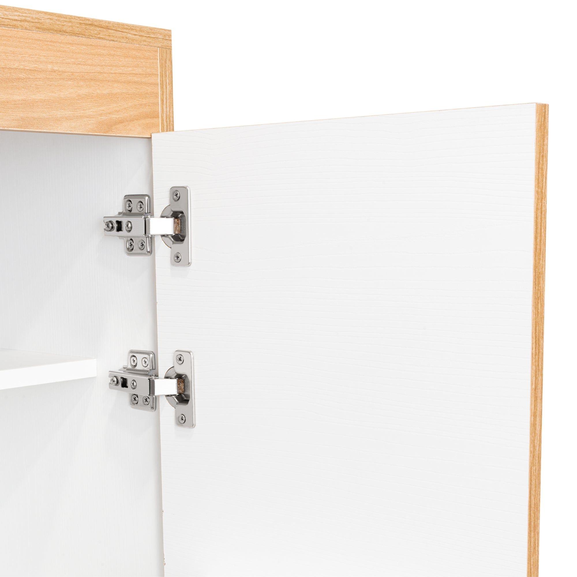 Mueble Despensa De Cocina 2 Puertas 160,7X70X36,3 Cm Café Claro-6