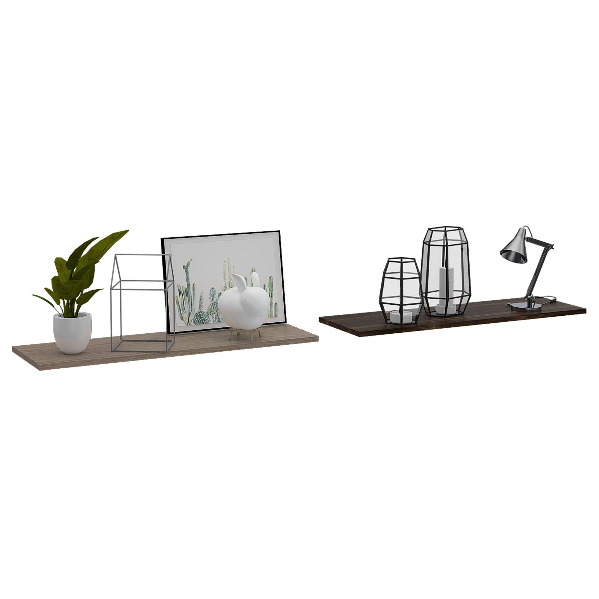 SET 2 REPISAS FM-001C CAFÉ CLARO Y CAFÉ OSCURO-2