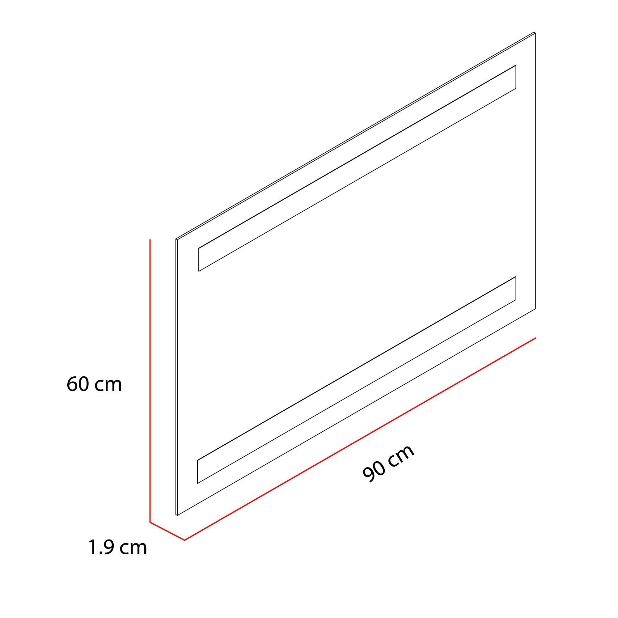 ESPEJO RECTANGULAR 90x60x1,9 CM FM-068-5