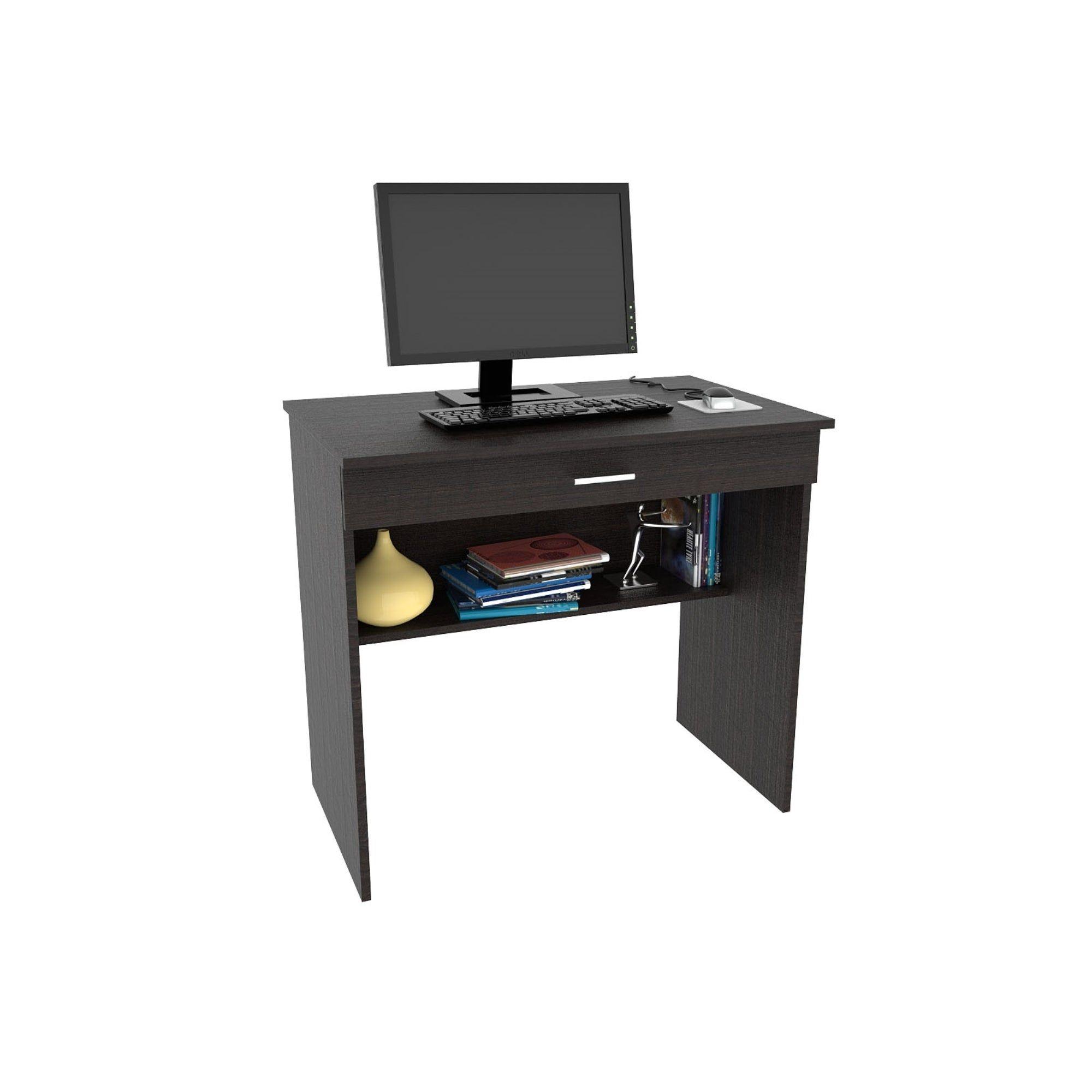 ESCRITORIO 1 CAJON 1 ESTANTE FM-018N - NEGRO-3