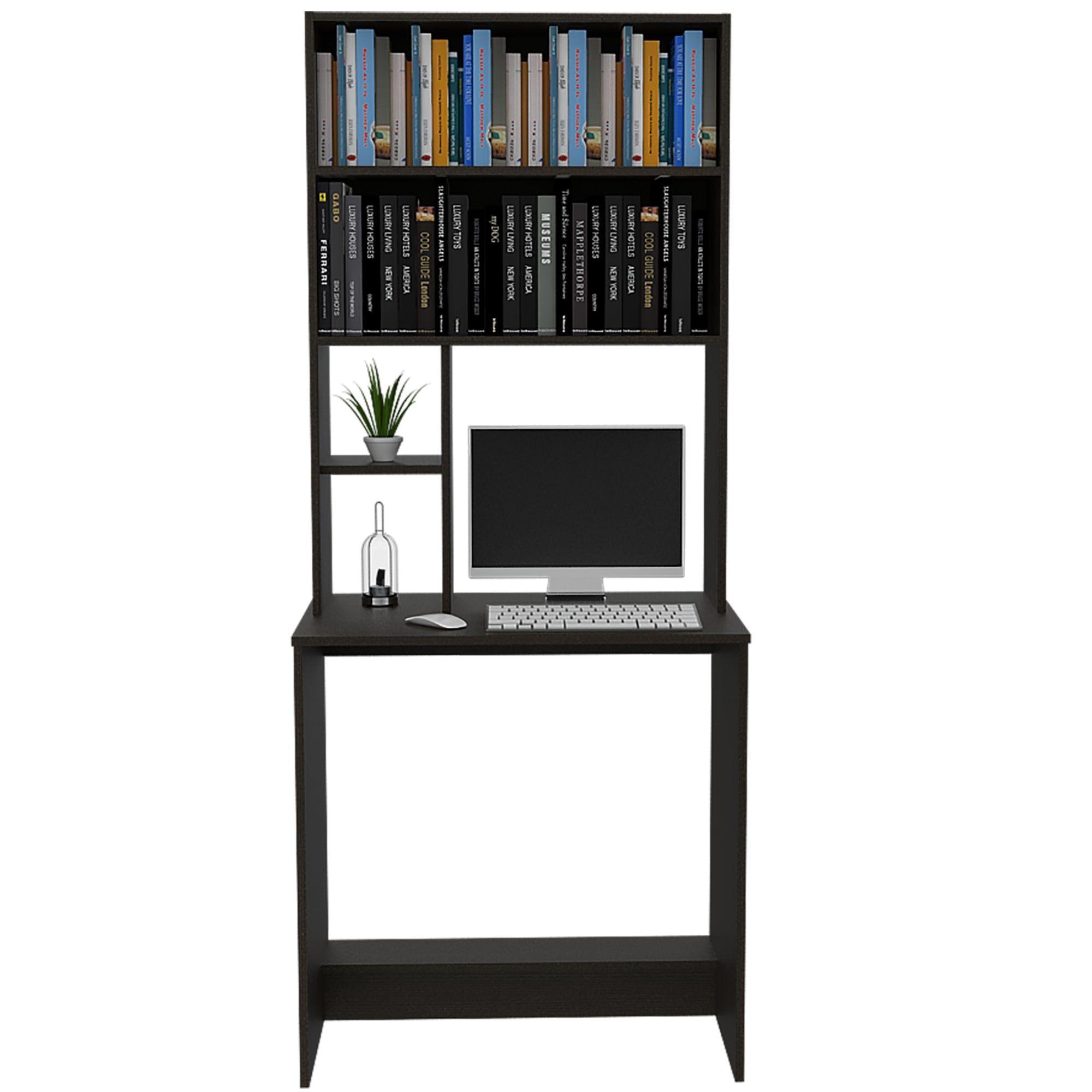 ESCRITORIO BIBLIOTECA 180,7X75,2X48,6 CM FM-016N NEGRO-2
