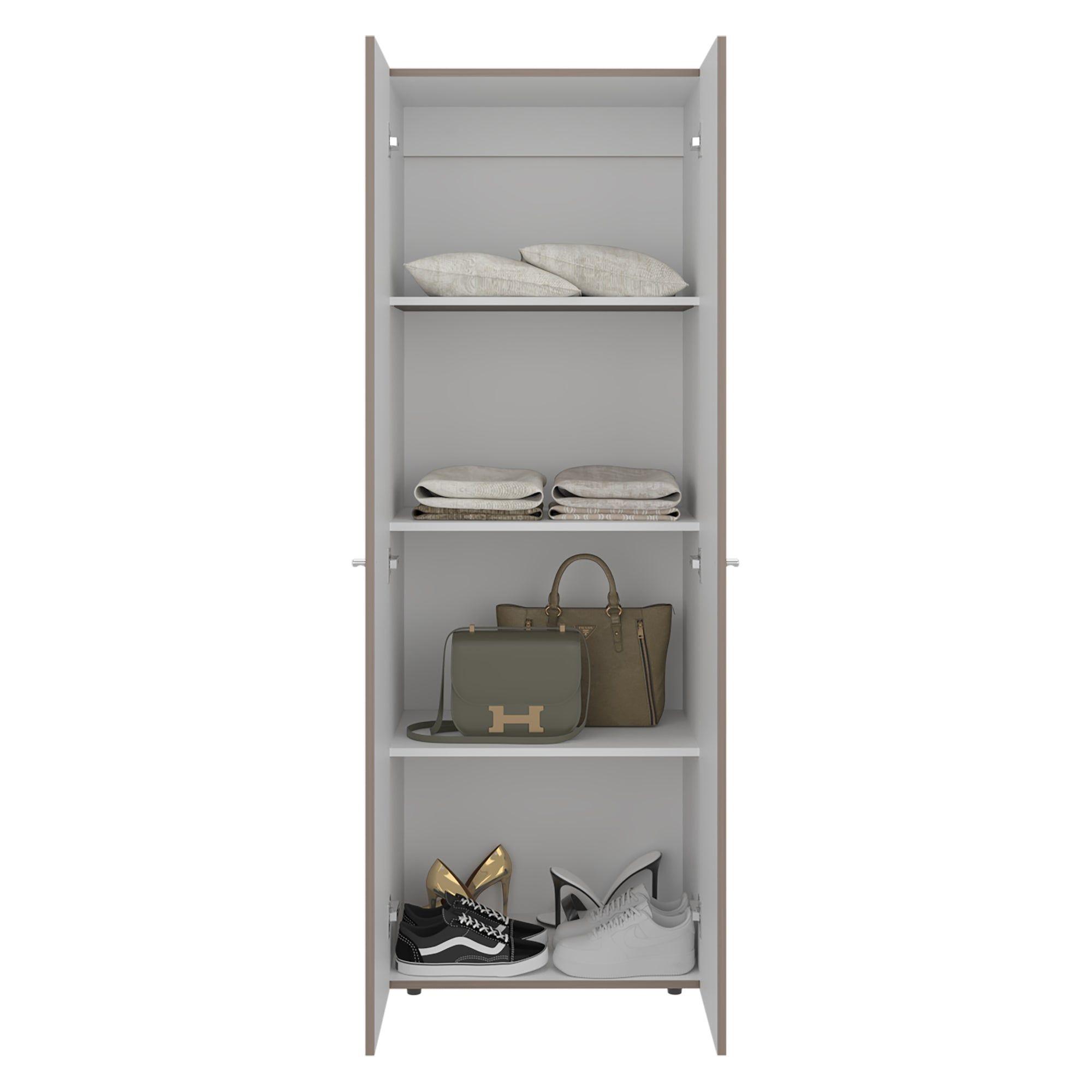 Closet 2 Puertas 170X60X40,2 Cm Beige-2