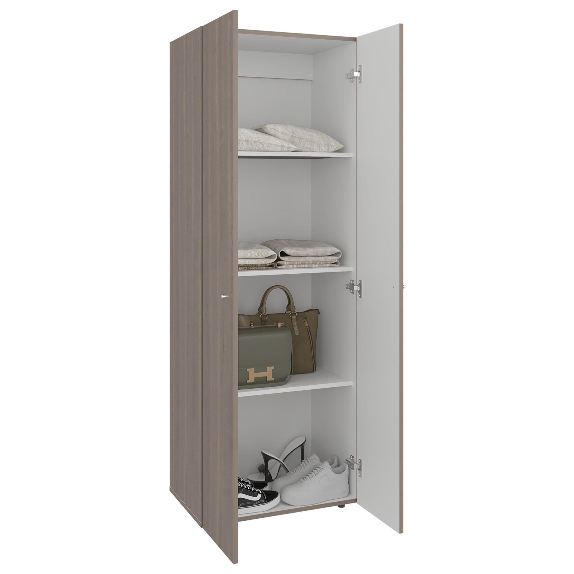 Closet 2 Puertas 170X60X40,2 Cm Beige-3