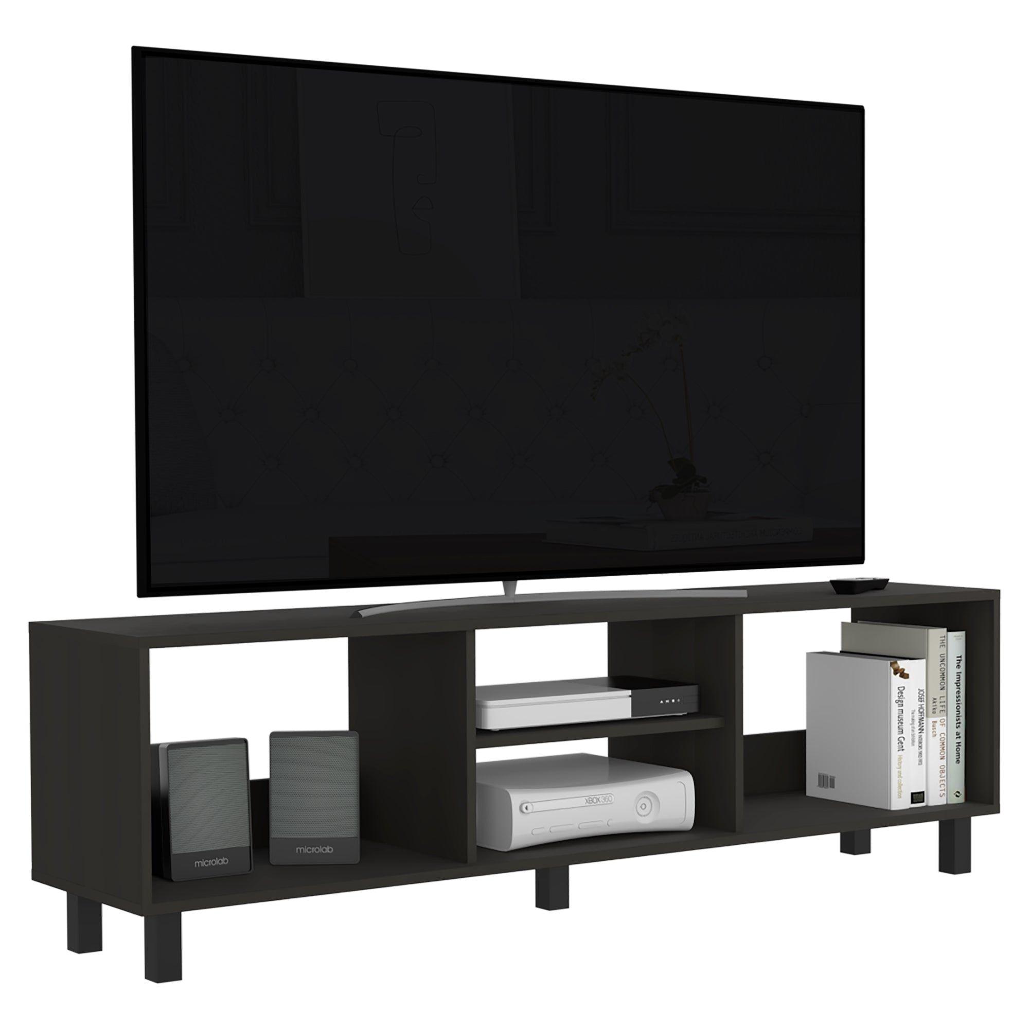 RACK TV 70" MULTIUSOS FM-042N - NEGRO-2