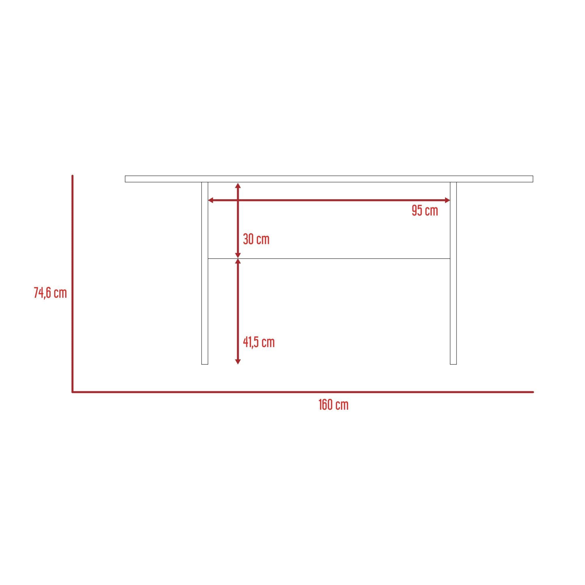 MESA DE COMEDOR FM-001C CAFÉ CLARO-6