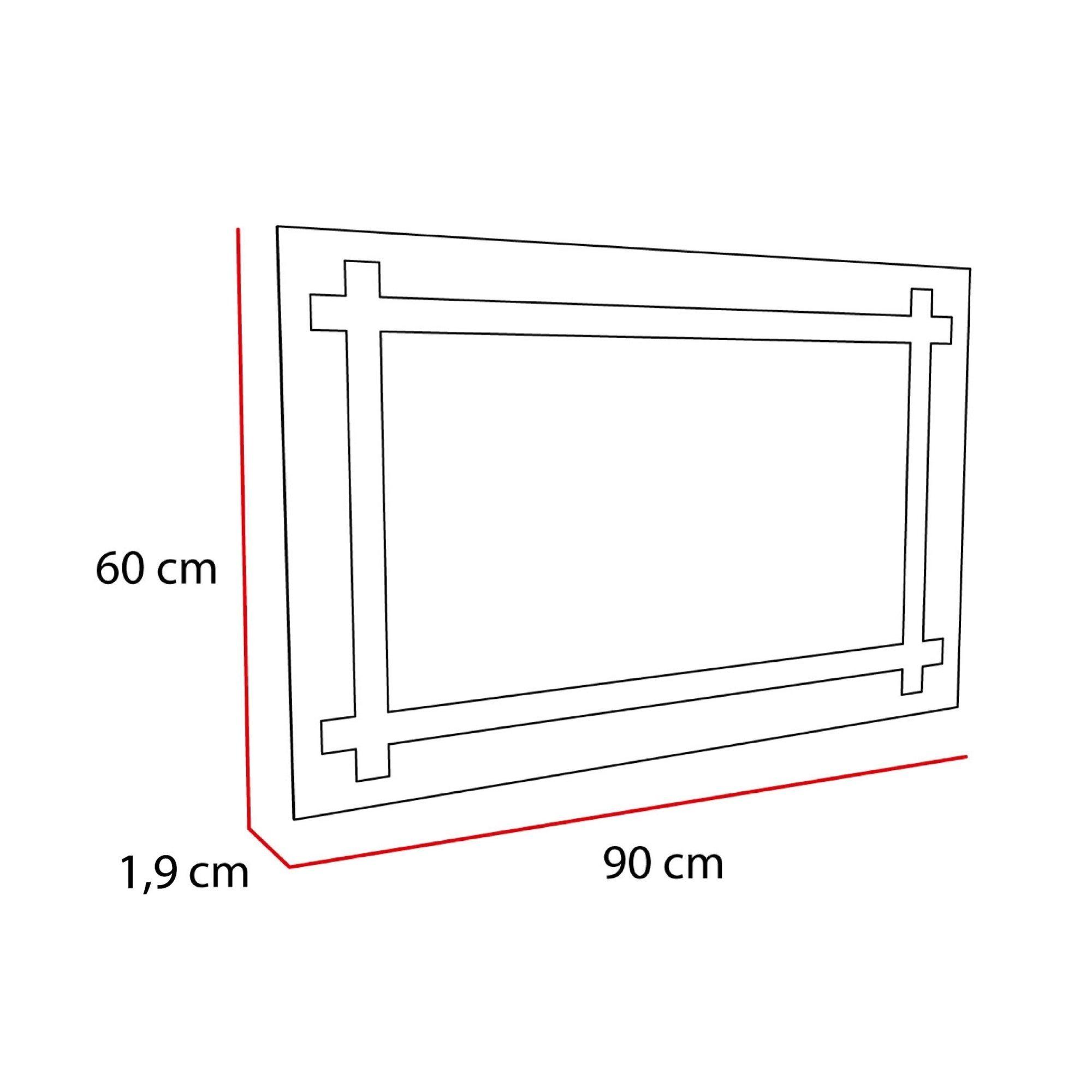 ESPEJO RECTANGULAR 60x90x1,9 CM FM-059-4