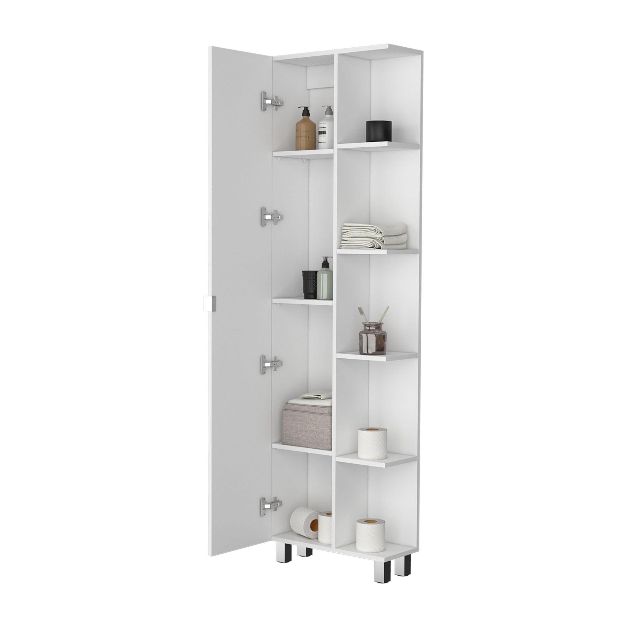 ESTANTE ORGANIZADOR BAÑO 9 REPISAS FM-002B - BLANCO-3