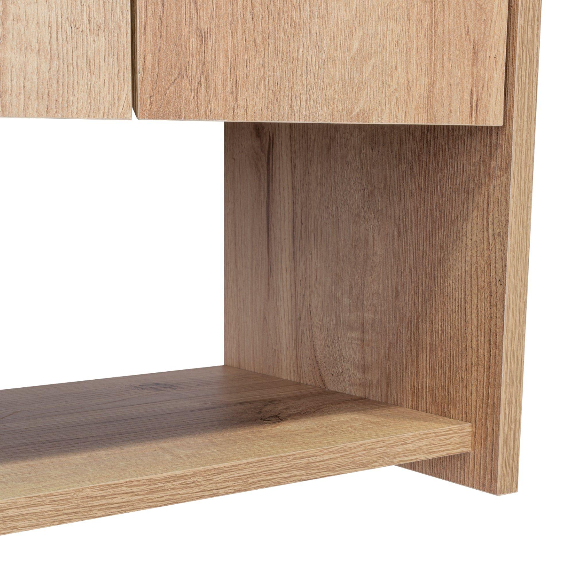 Botiquin 2 Puertas 60X45X25 Cm Café Claro Y Gris-6