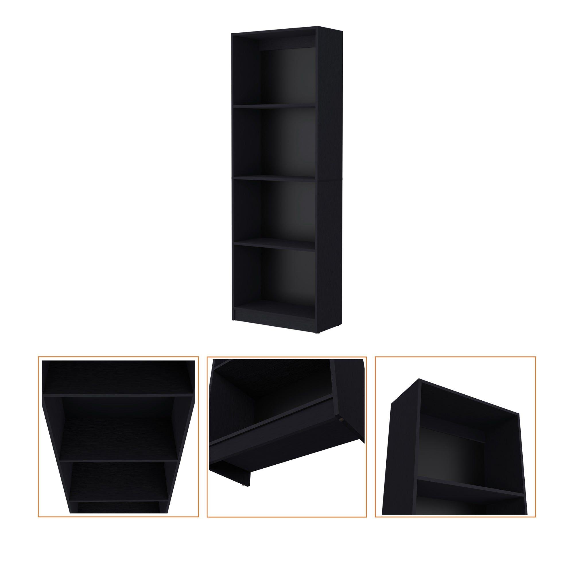 ESTANTE 4 REPISAS FM-017N NEGRO-2