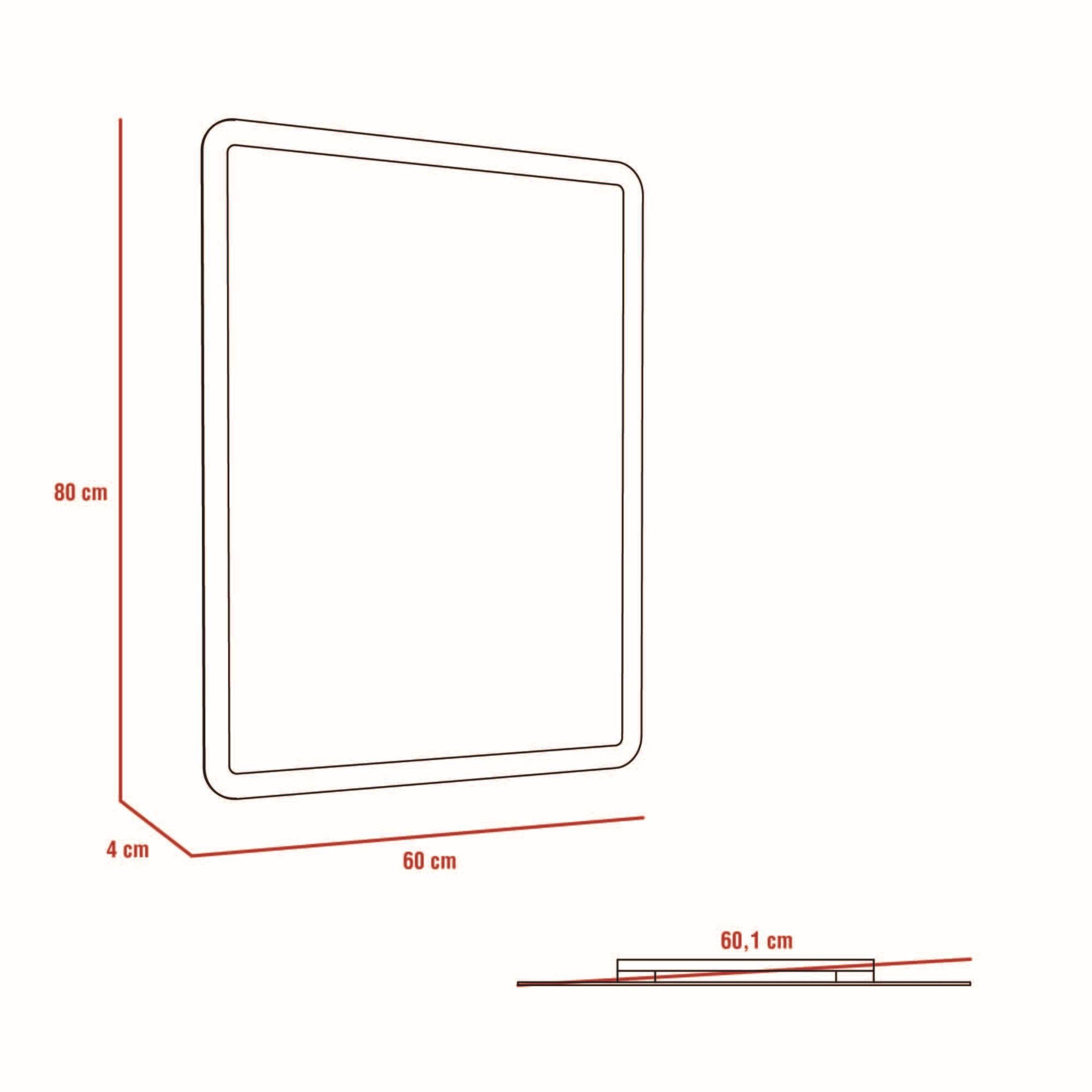 ESPEJO AREZZO RECTANGULAR - MARCO SANDBLASTING GRIS-4