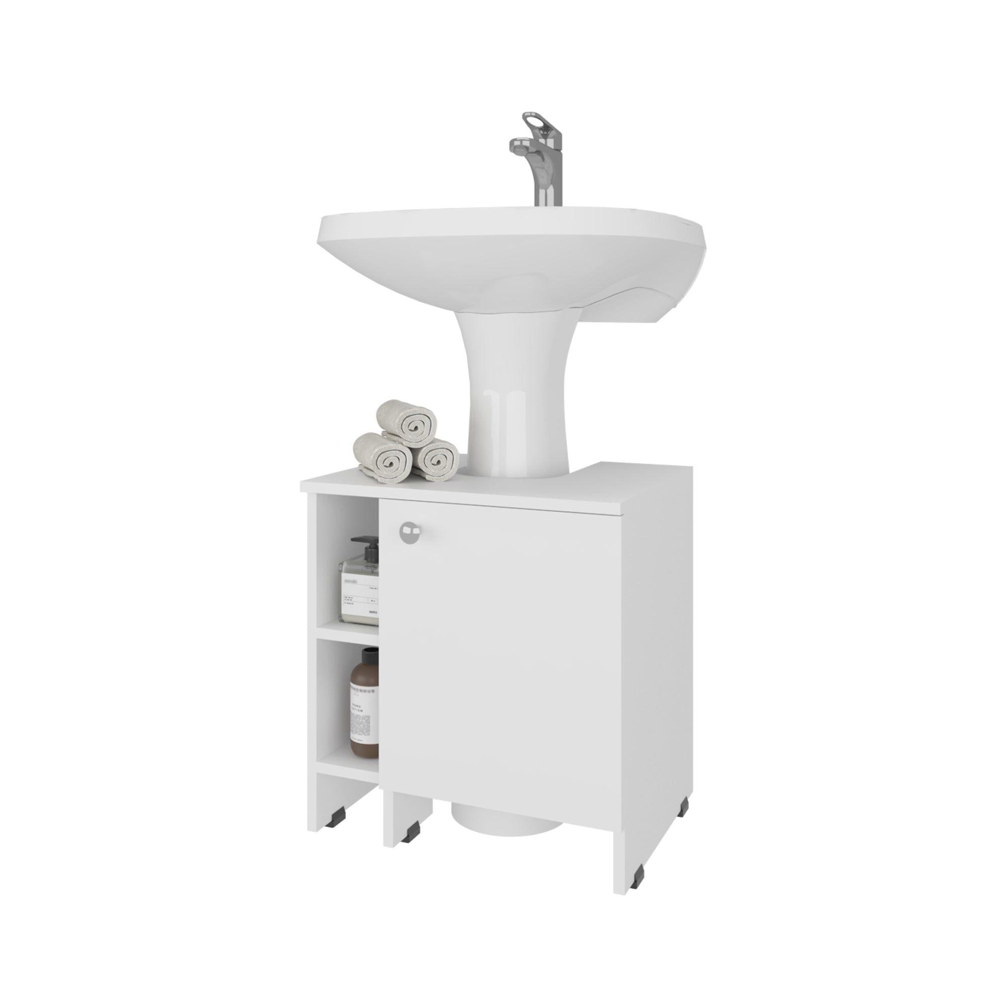 MUEBLE BAÑO PARA LAVAMANOS 1 PUERTA BLANCO-2