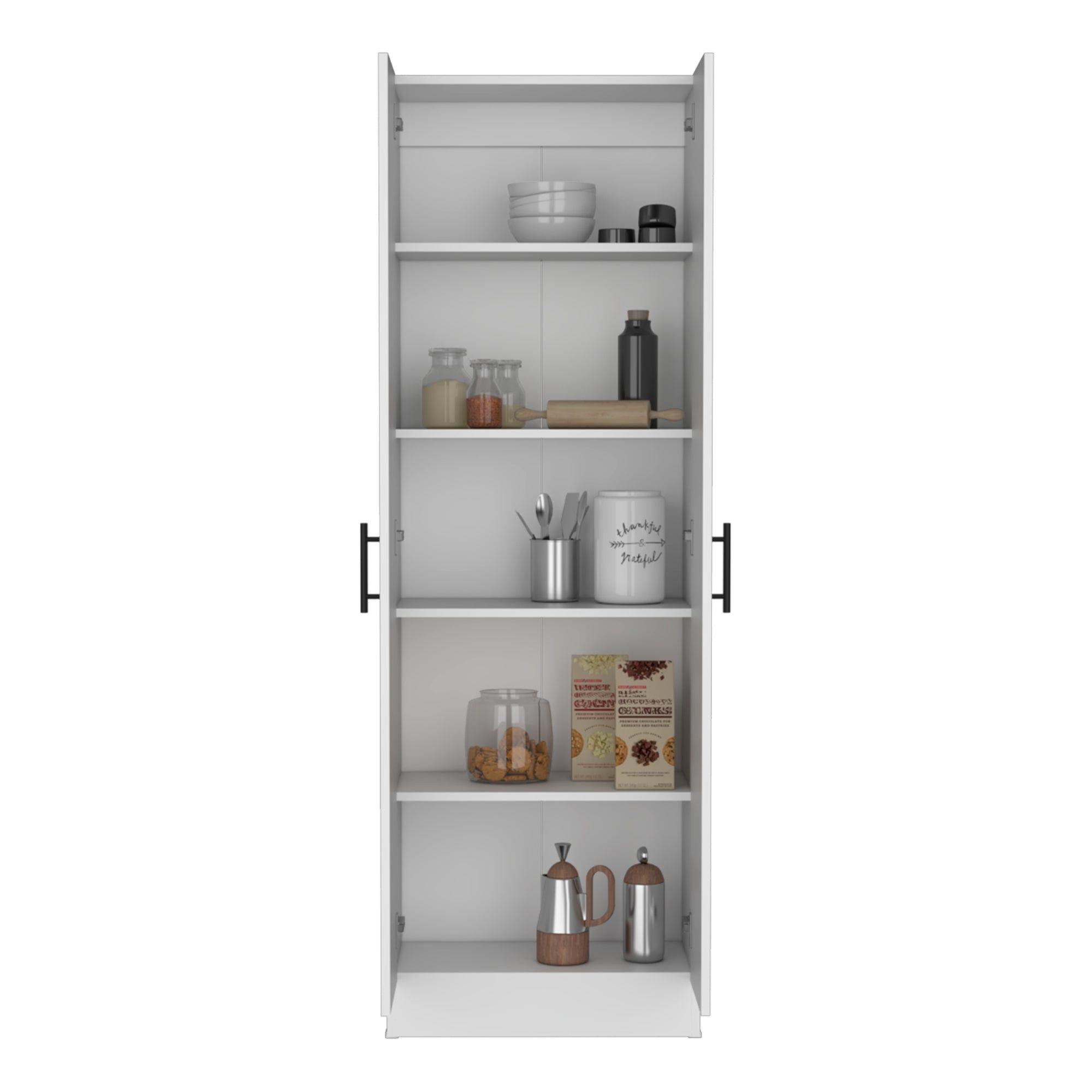 Mueble Despensa Multiusos 170X56X30,2 Cm Blanco-2