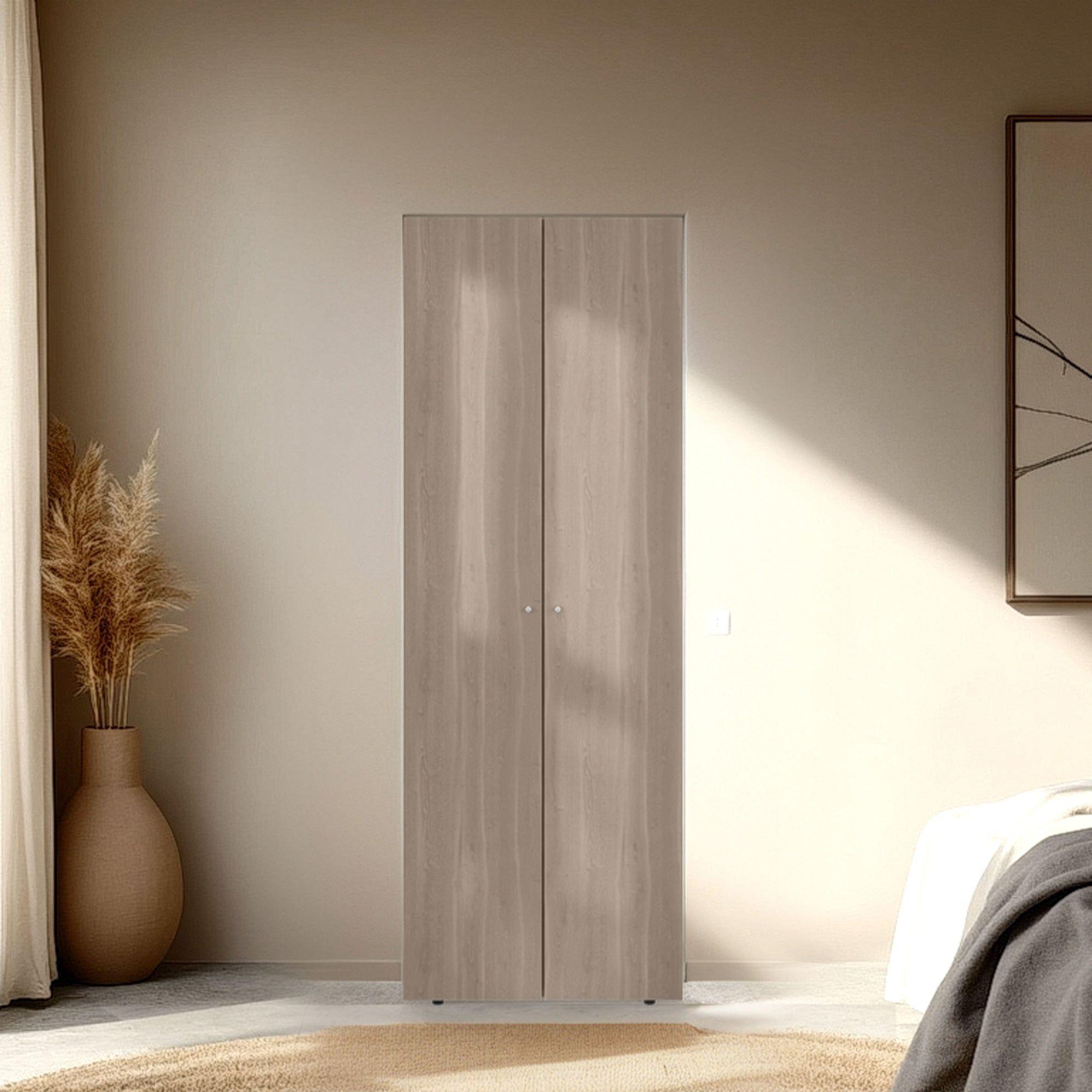 Closet 1 Colgador 2 Puertas 170X60X40,2 Cm Beige-4