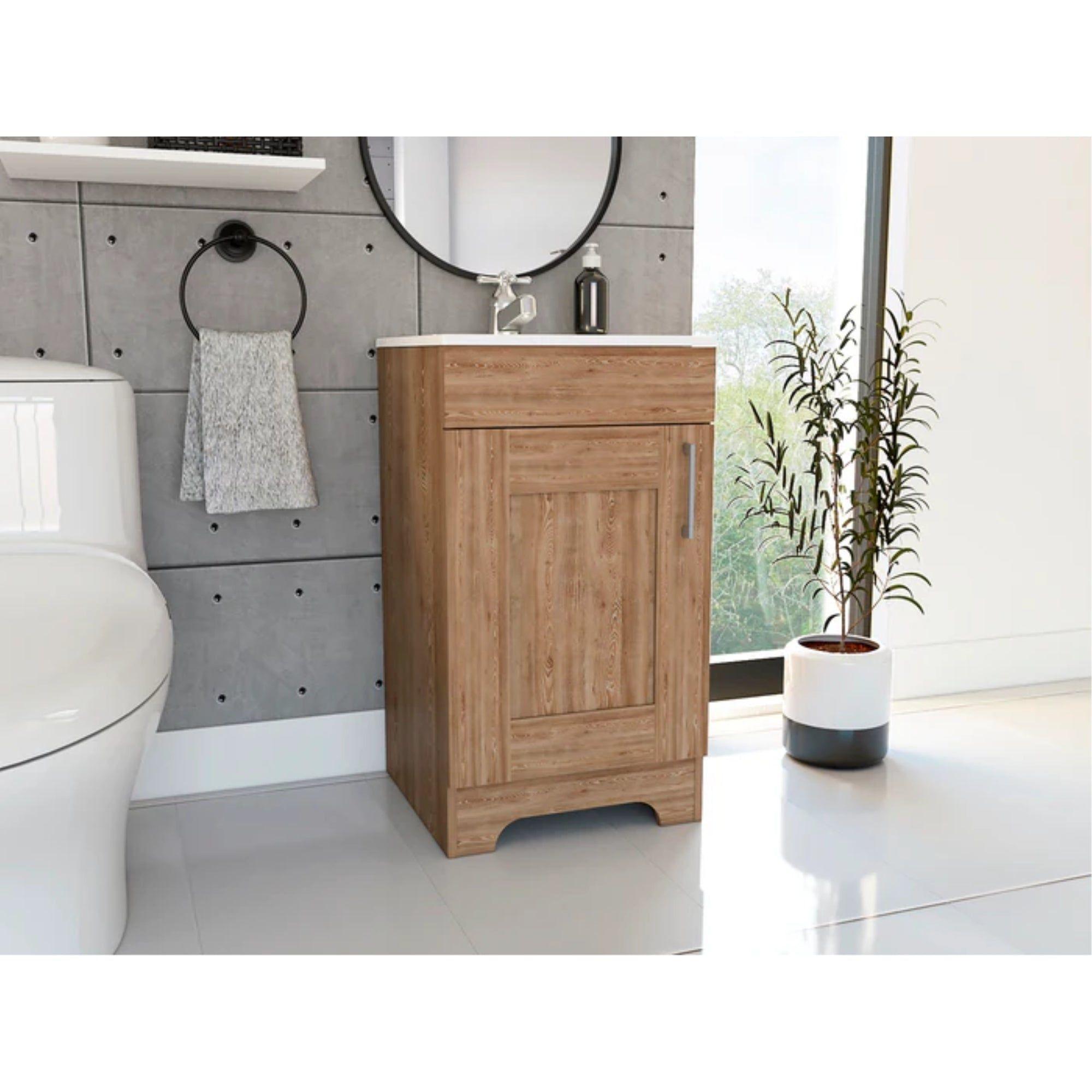 MUEBLE VANITORIO PISO 1 PUERTA FM-002C CAFÉ CLARO-4
