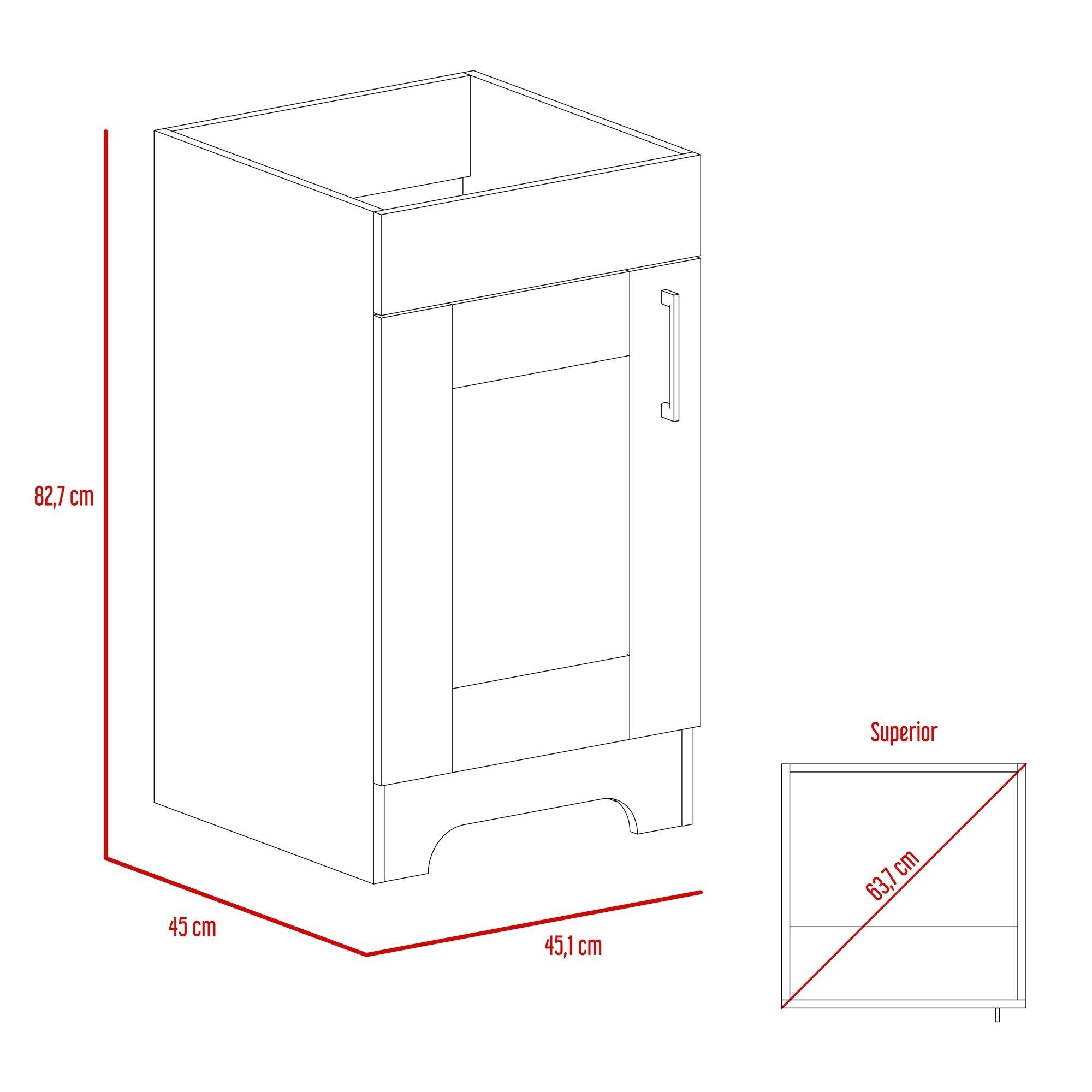 MUEBLE VANITORIO PISO 1 PUERTA FM-002C CAFÉ CLARO-6