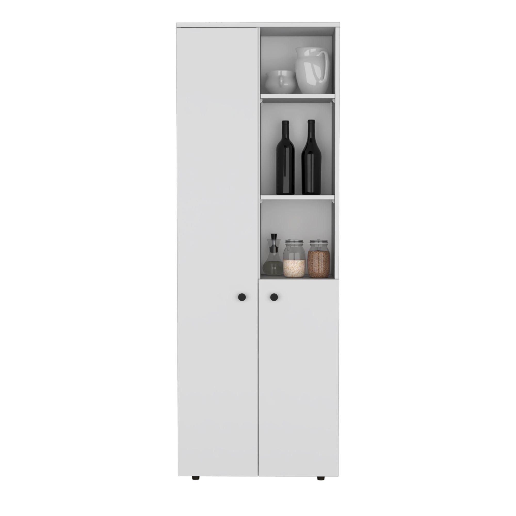 ISLA DE COCINA 2 PUERTAS FM-010B BLANCO-2