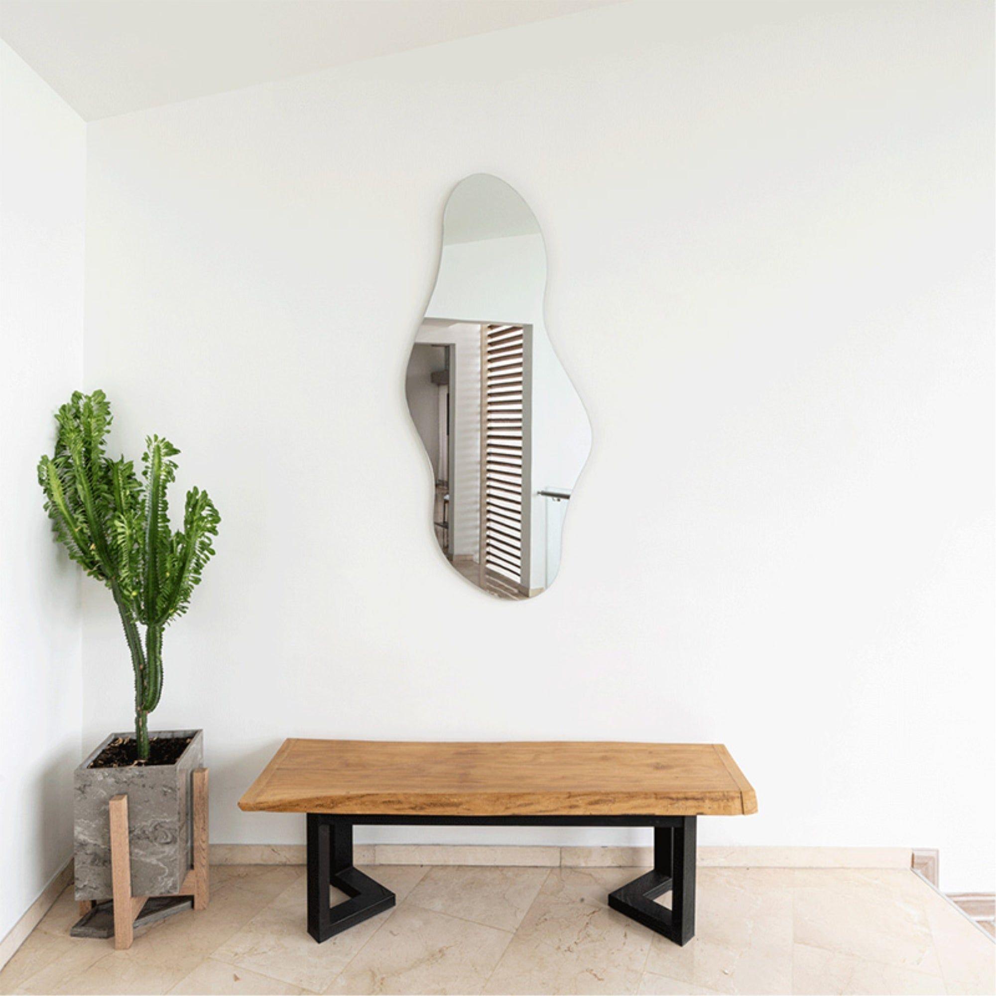 Espejo Con Forma Irregular 150X65X1,9 Cm Fm-021-4
