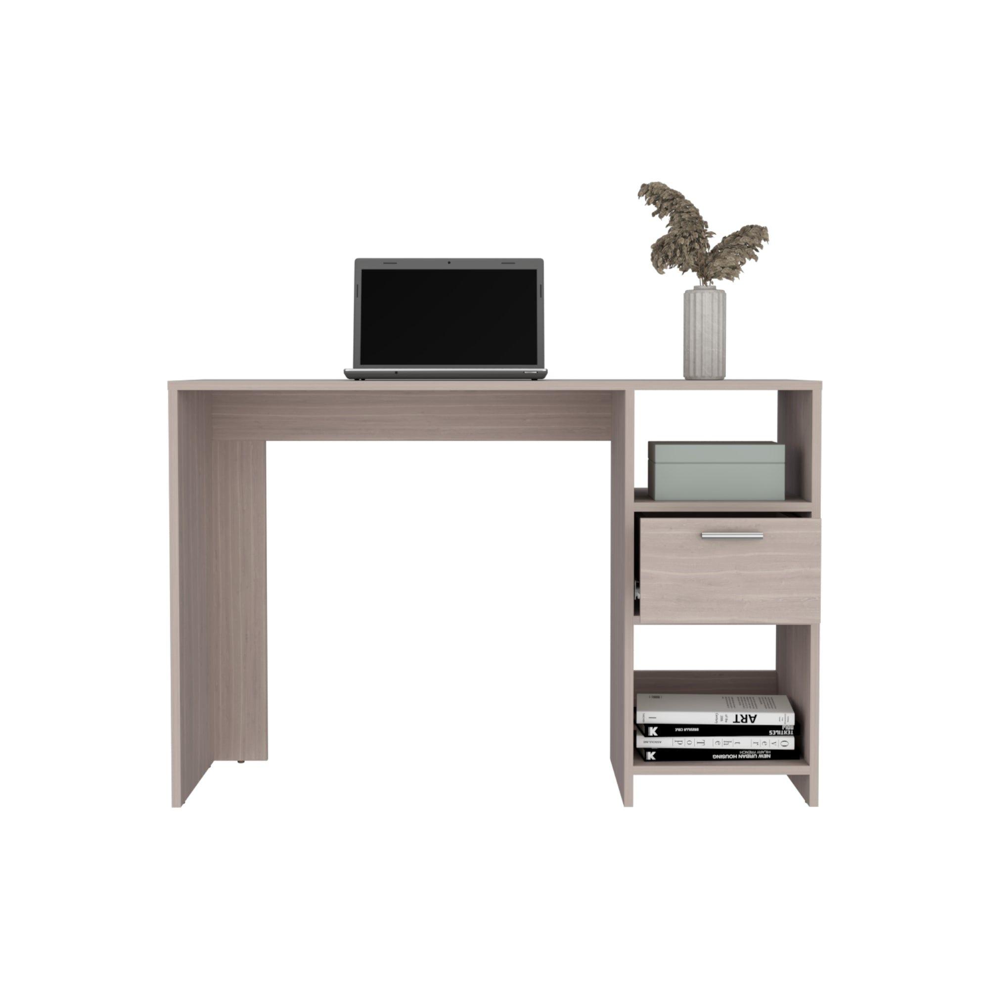Escritorio Fm Con 1 Cajon 73X110X43,3 Cm Beige-3