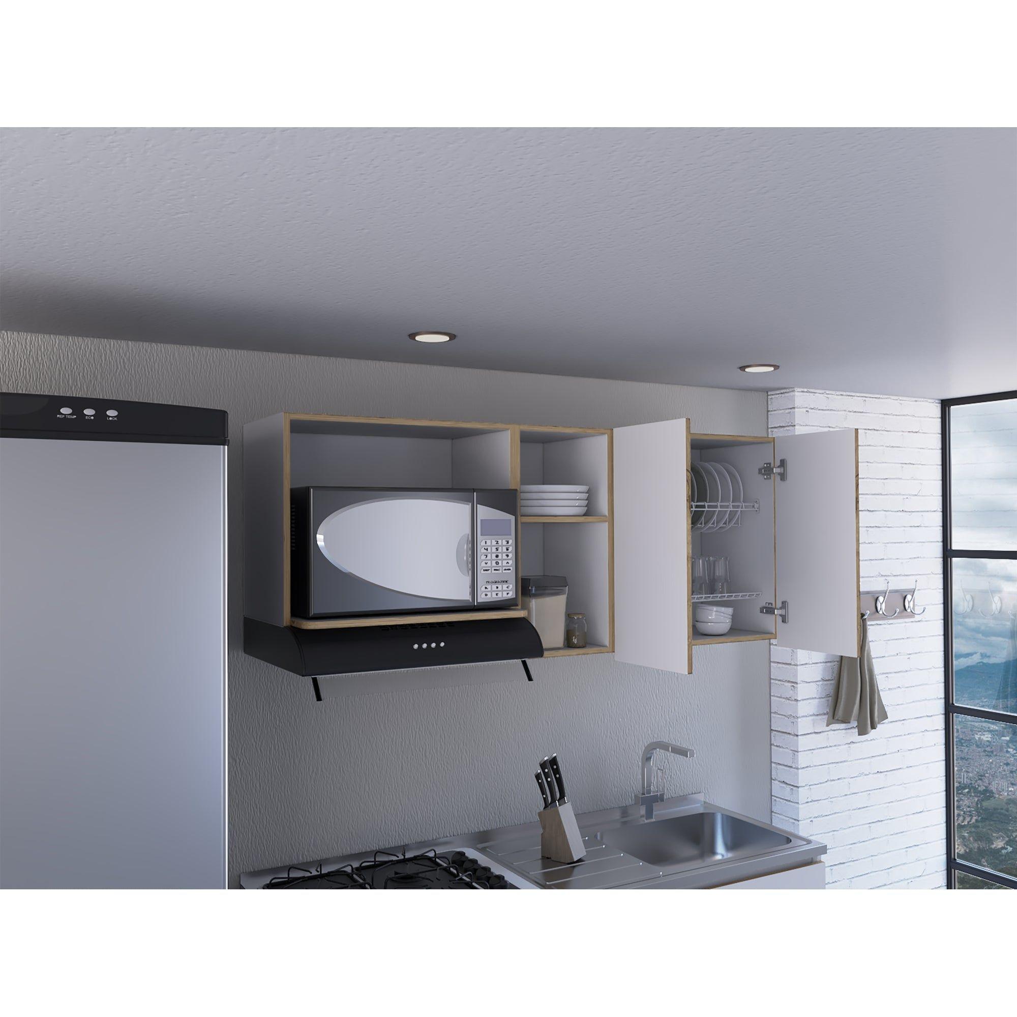 Mueble Superior De Cocina 62X150X34,5 Cm Café Claro-6