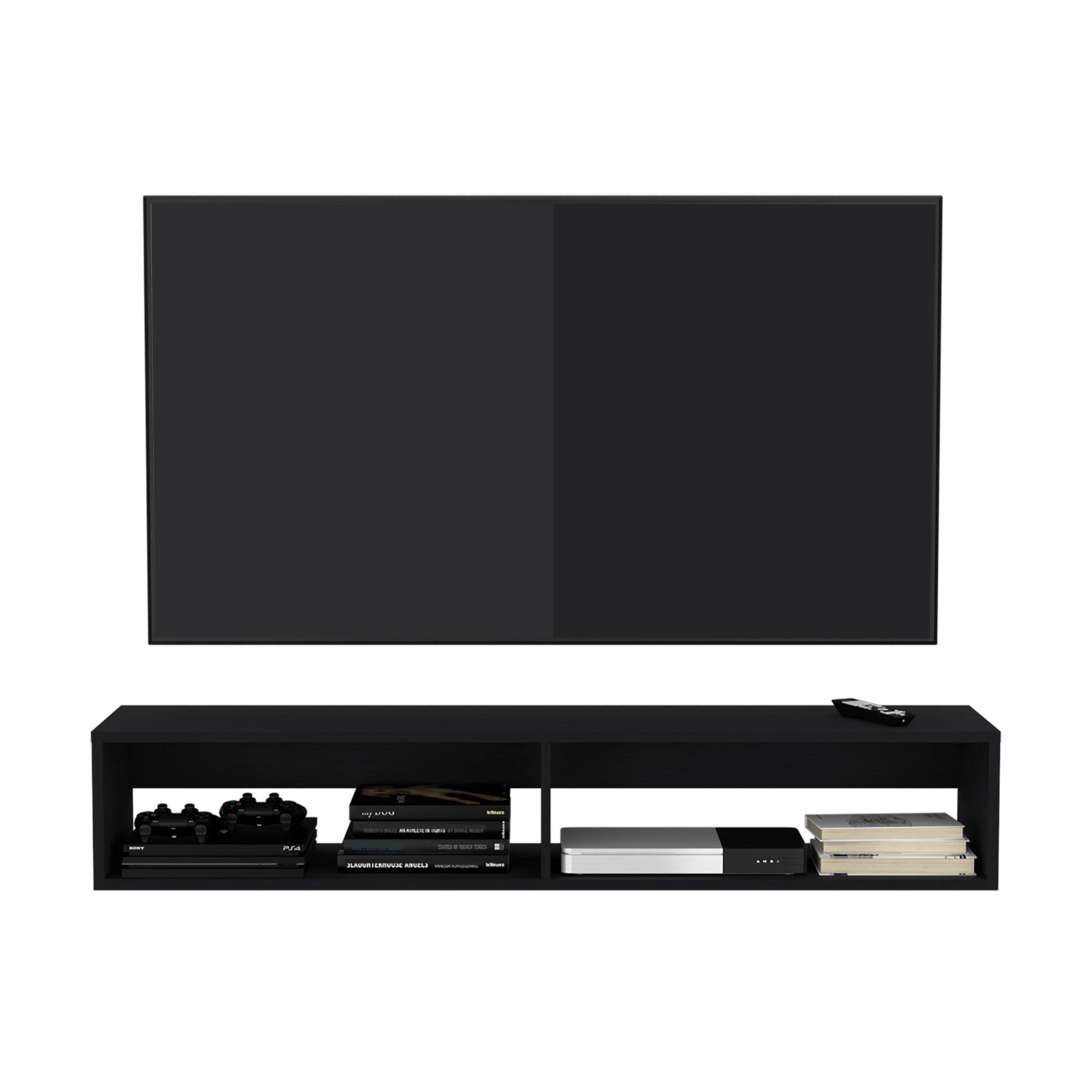 Repisa Flotente Tv 65" Fm-025N Negro-3