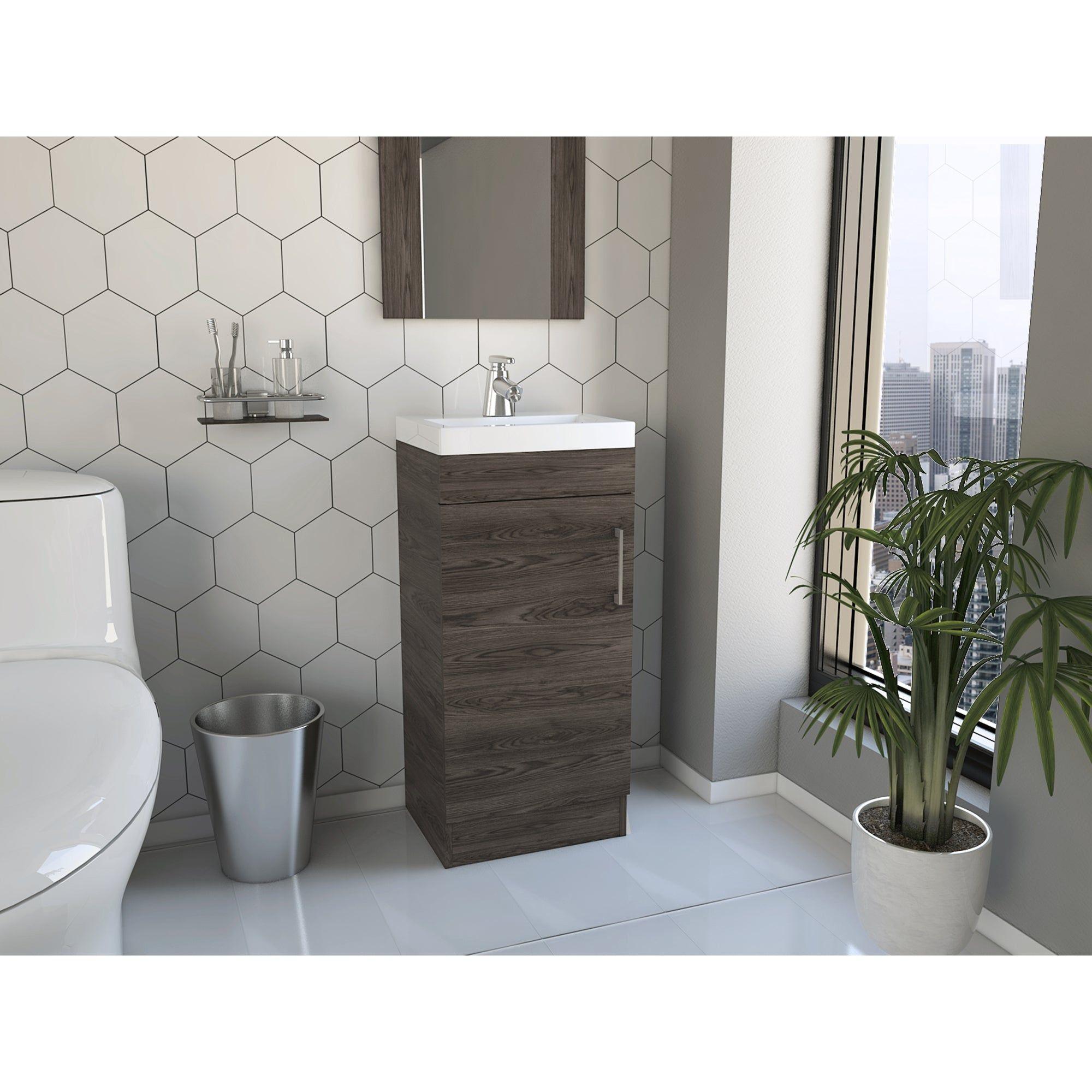 MUEBLE VANITORIO PISO 1 PUERTA FM-005O CAFÉ OSCURO-4