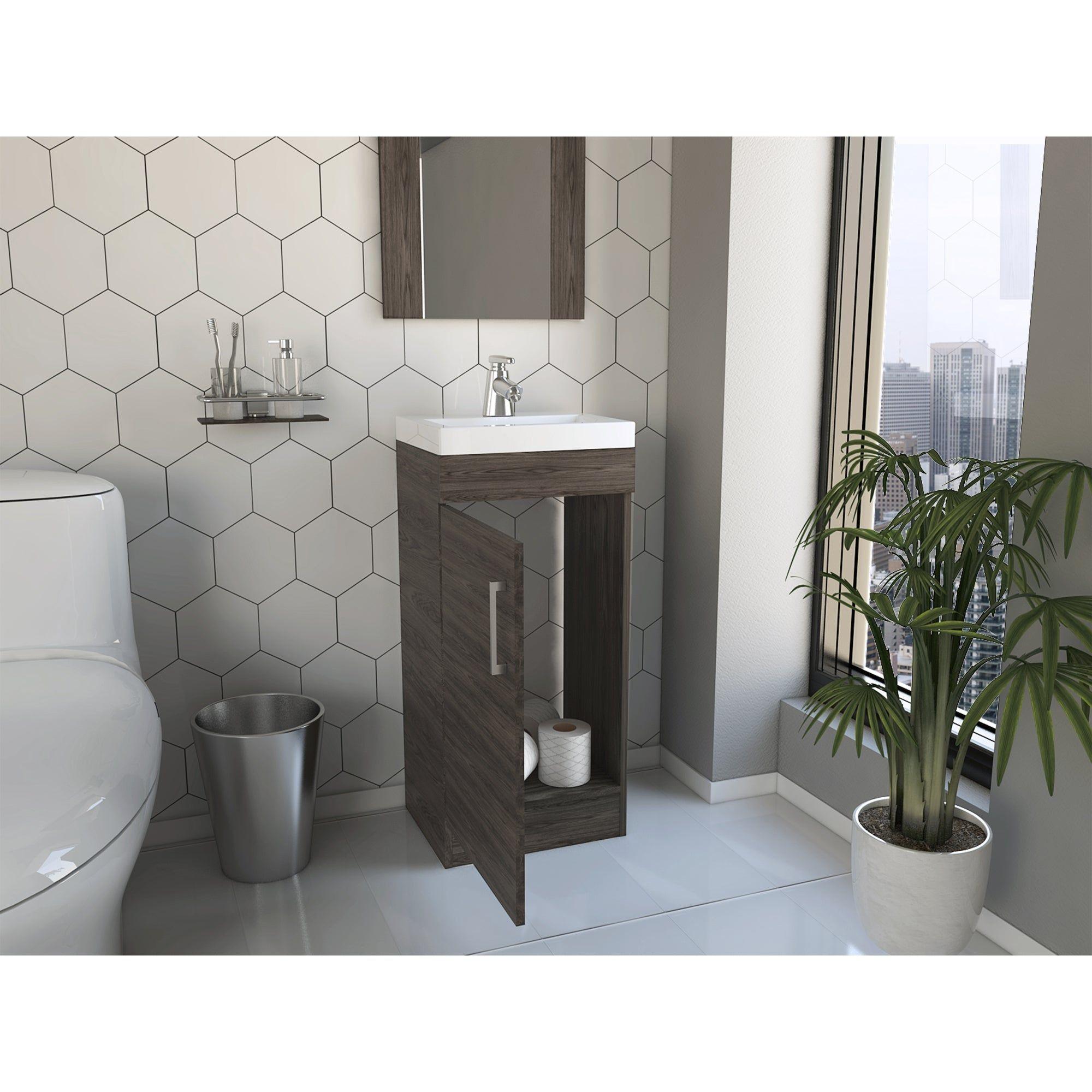 MUEBLE VANITORIO PISO 1 PUERTA FM-005O CAFÉ OSCURO-5