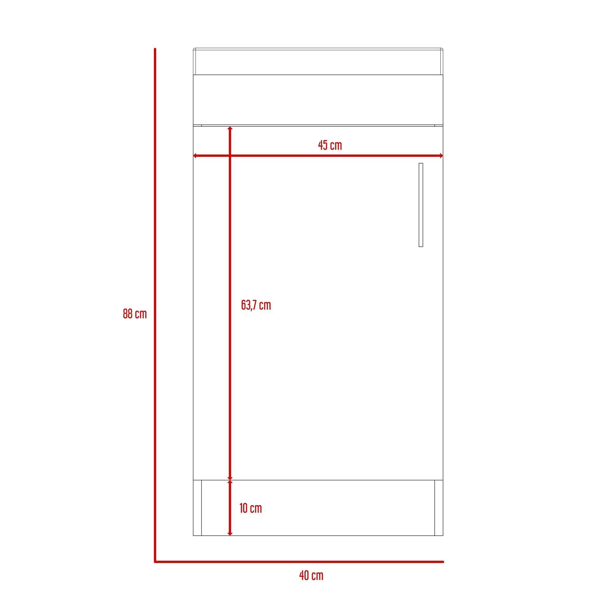 MUEBLE VANITORIO PISO 1 PUERTA FM-005O CAFÉ OSCURO-7