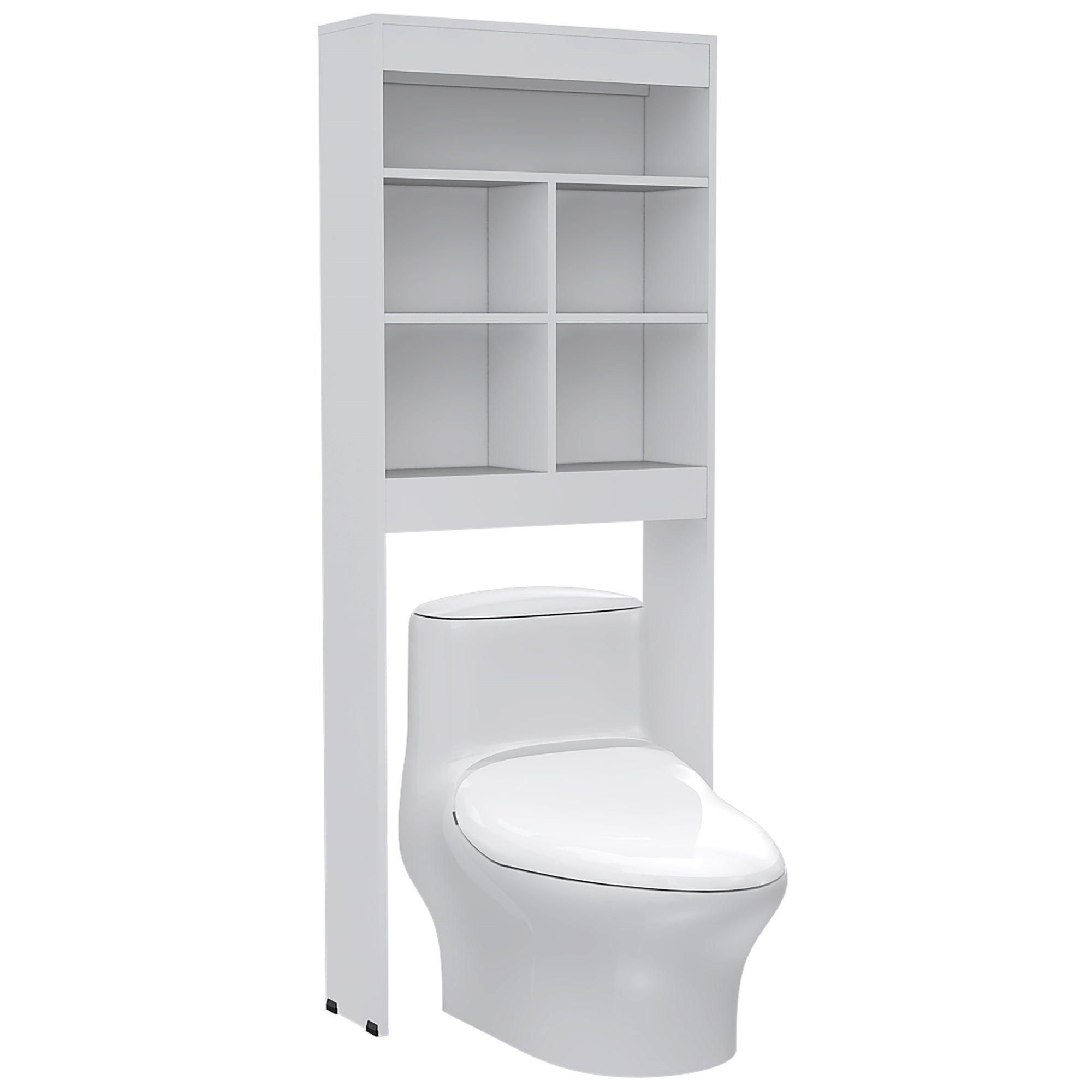 ESTANTE WC 5 REPISAS BLANCO-5