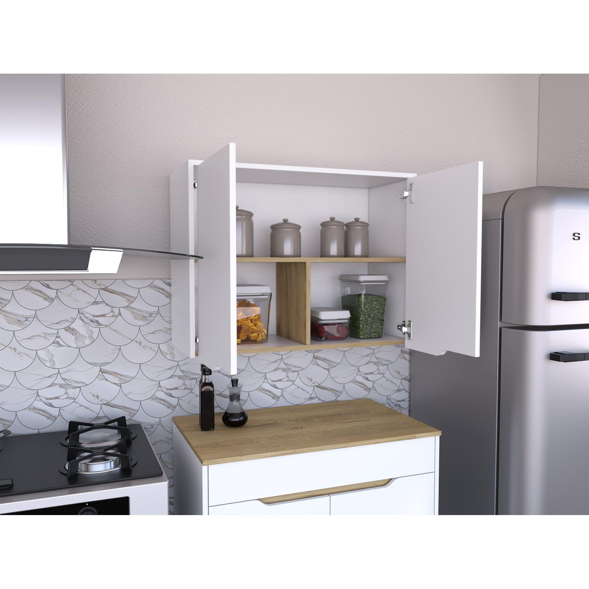 MUEBLE MURAL 80X60X34 2 PUERTAS FM-008B BLANCO-5