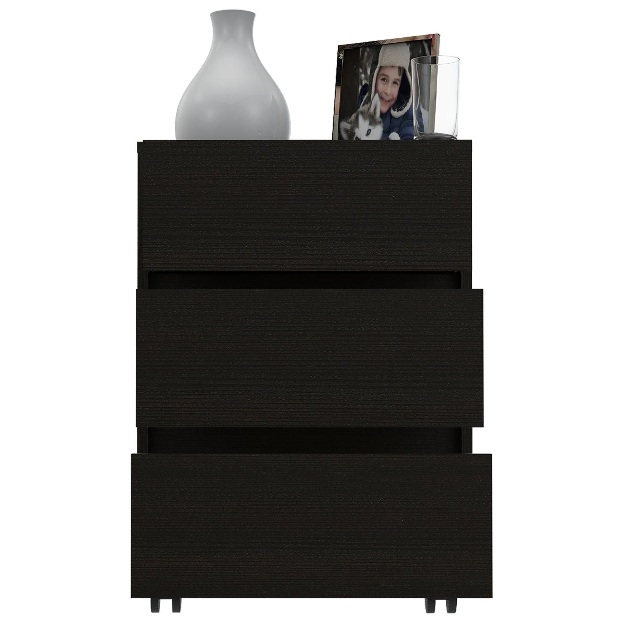 CAJONERA CON RUEDAS FM-007N NEGRO-3