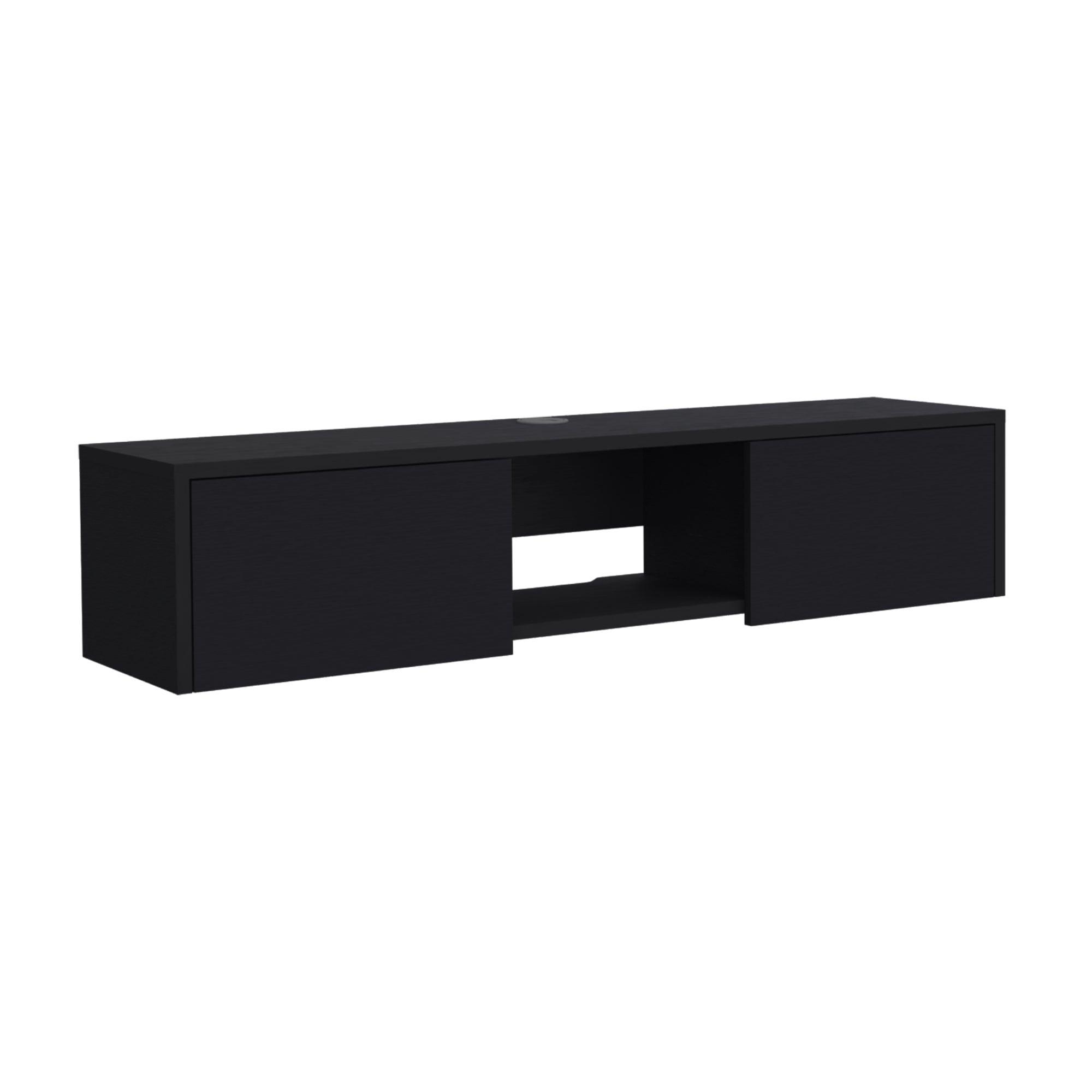 PANEL TV 49" CON 2 PUERTAS FM-011N - NEGRO-0