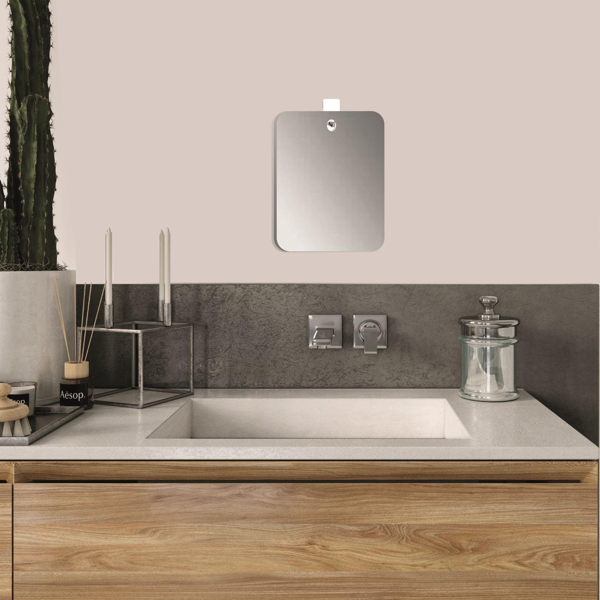 Espejo Basic Rectangular Con Bordes Redondeados-4