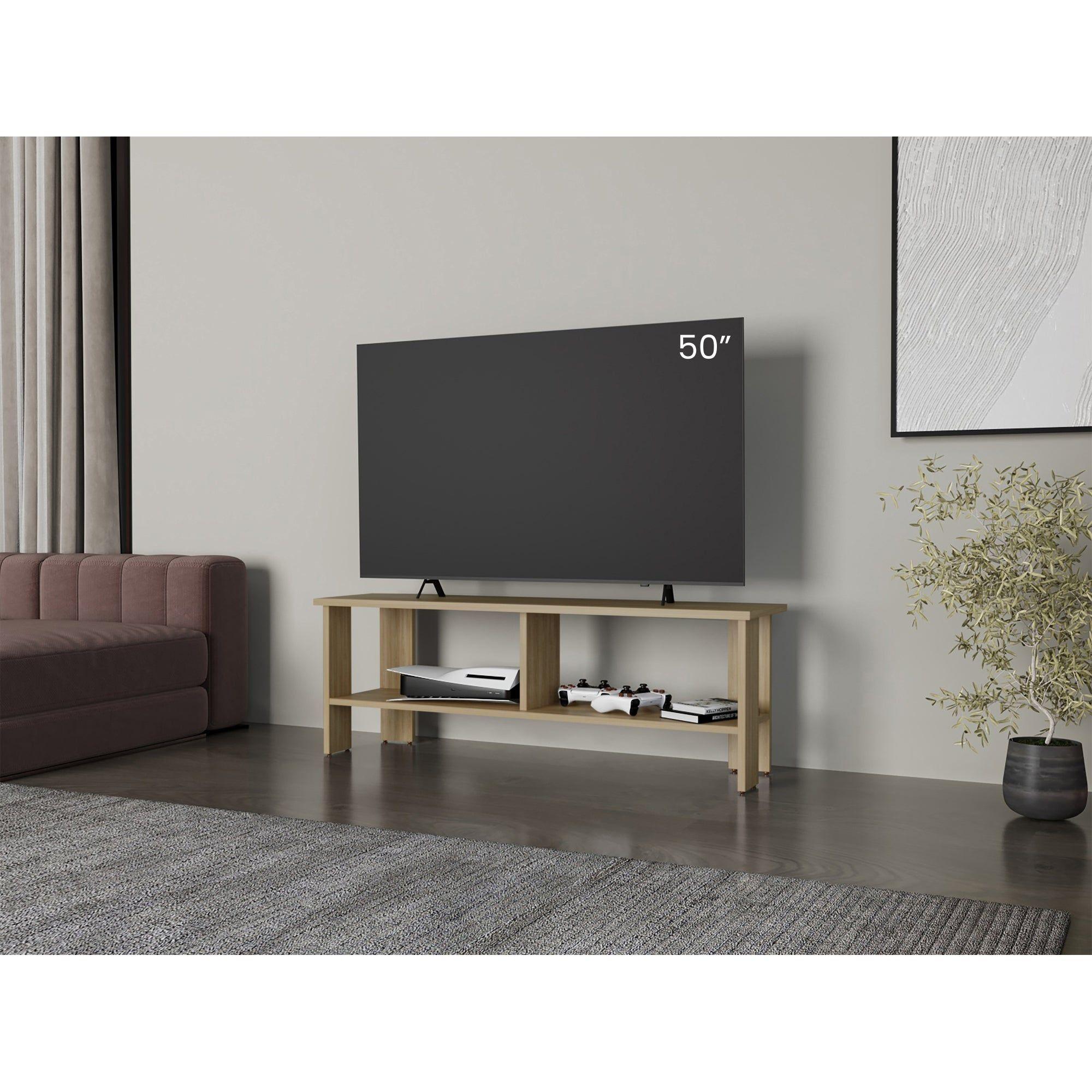 Rack Tv 65" 42,1X120,2X31 Cm Café Claro-4